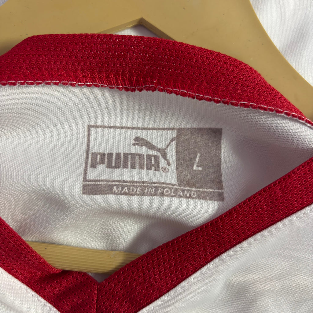 Vtg. Puma Nylon Long Sleeve Shirt
