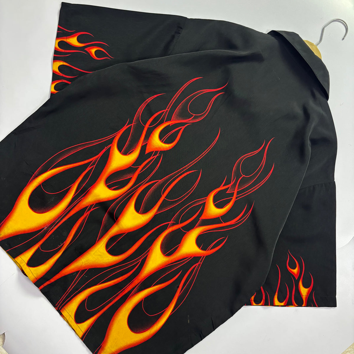 Y2K Dragonfly Flames Shirt