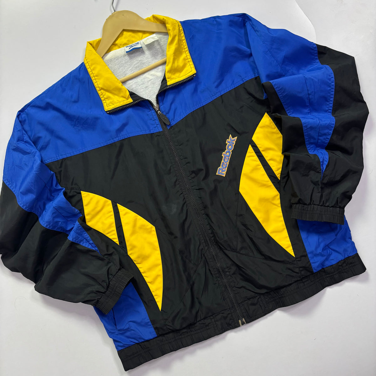 Vtg. Reebok Colorblocked Windbreaker