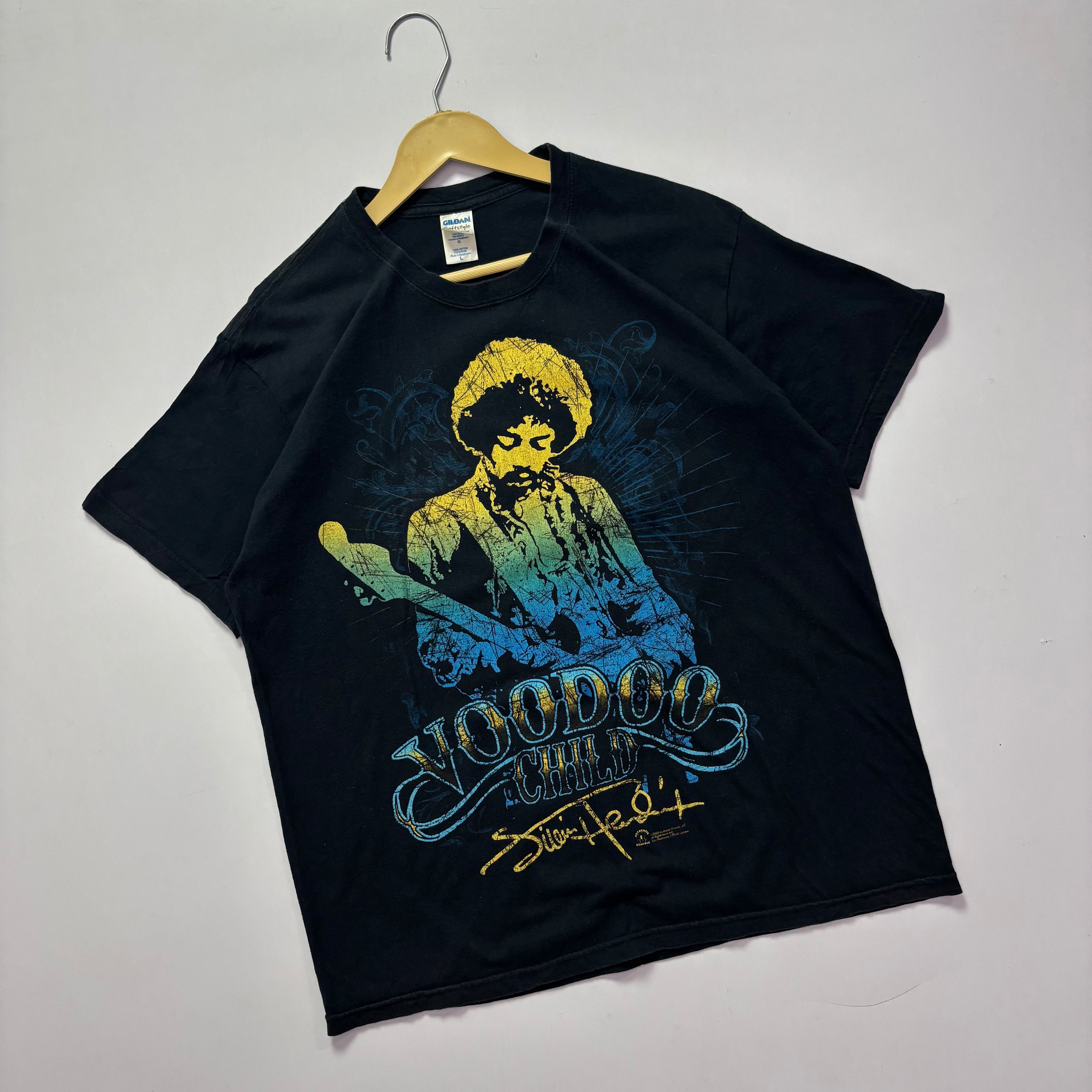 Jimi Hendrix Voodoo Child 2009 Tshirt