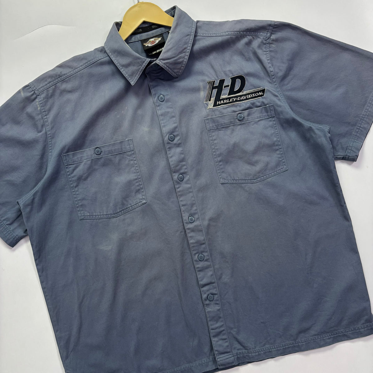 Harley Davidson Mechanic Button Up Shirt