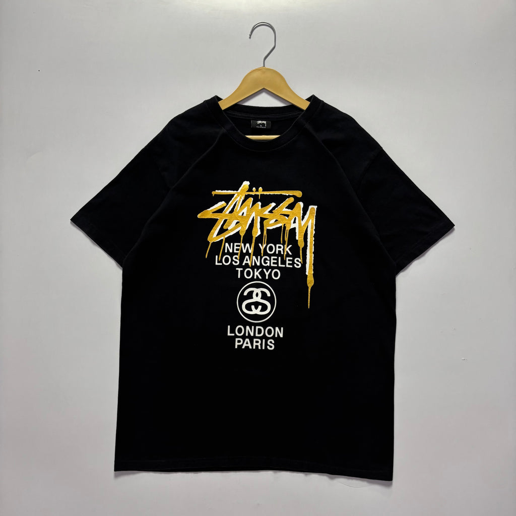 Stüssy World Tour Y2K T-Shirt