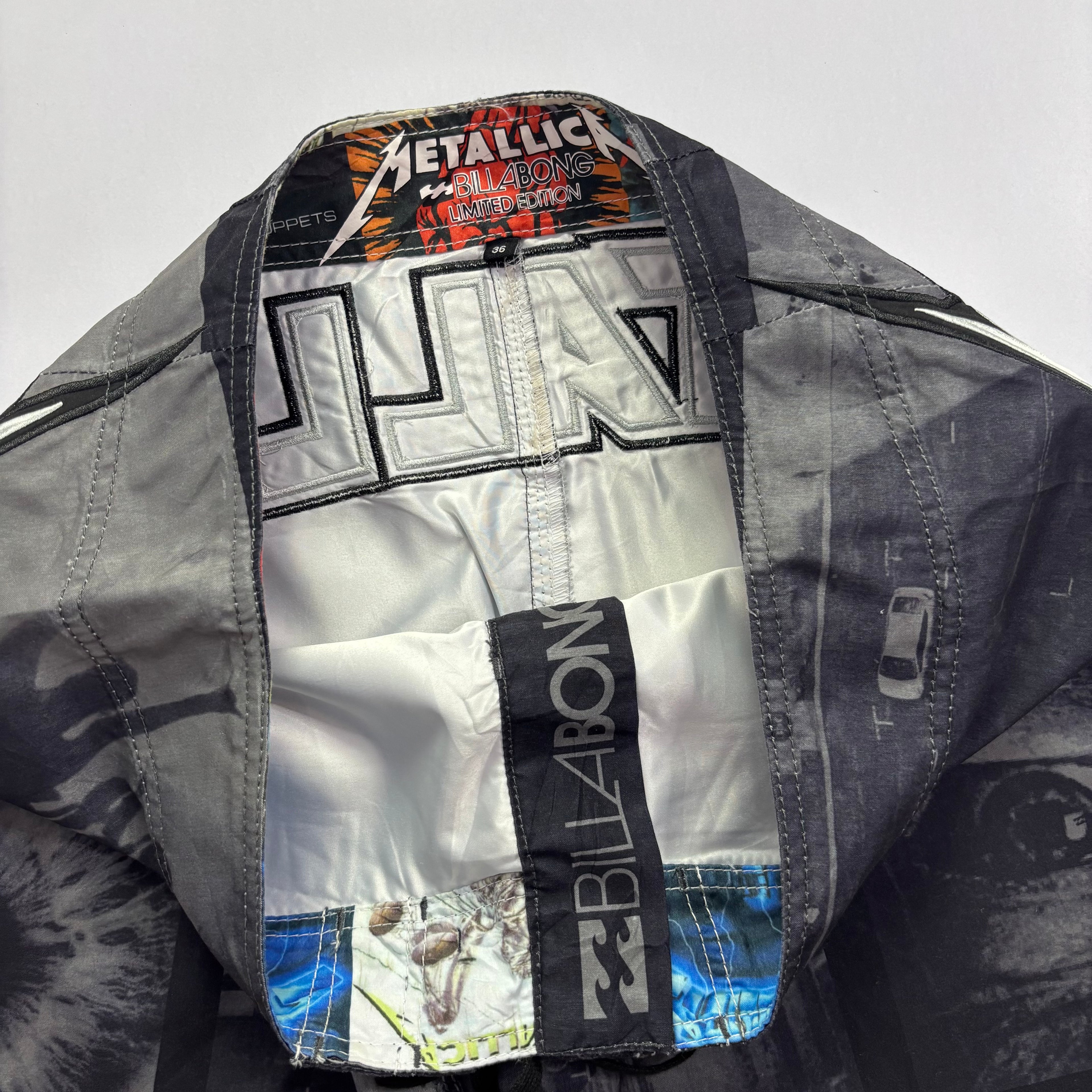 Billabong x Metallica Limited Edition Shorts
