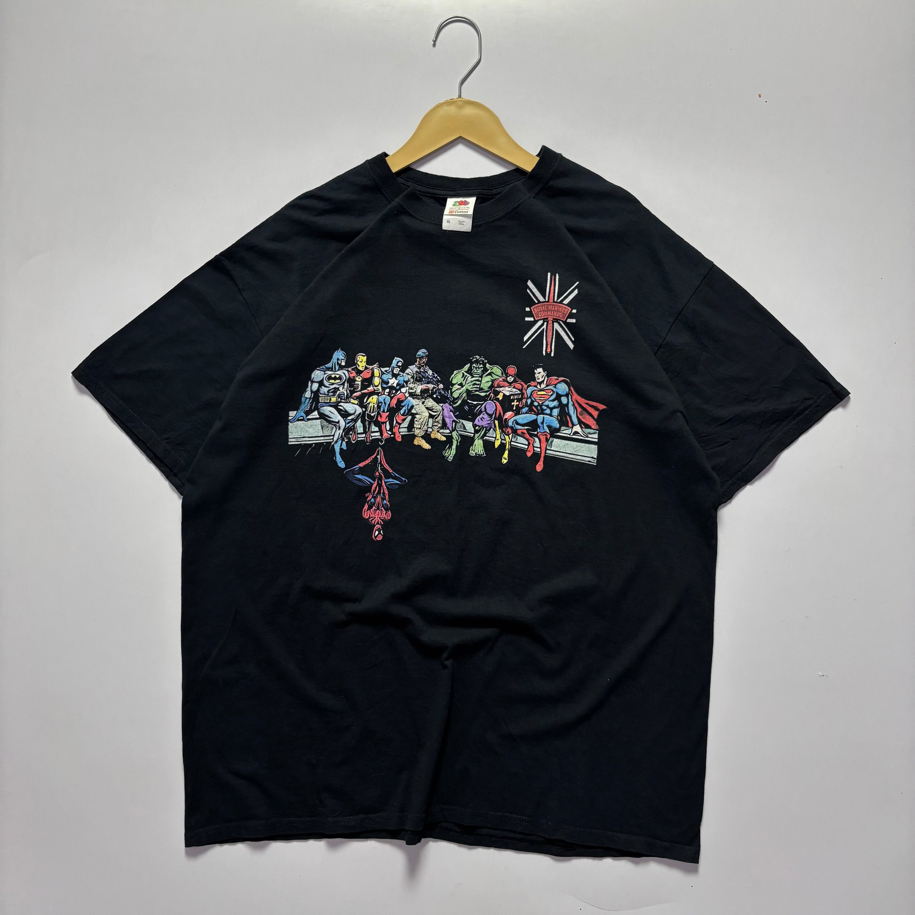 Royal Marines & Superheroes Graphic T-Shirt