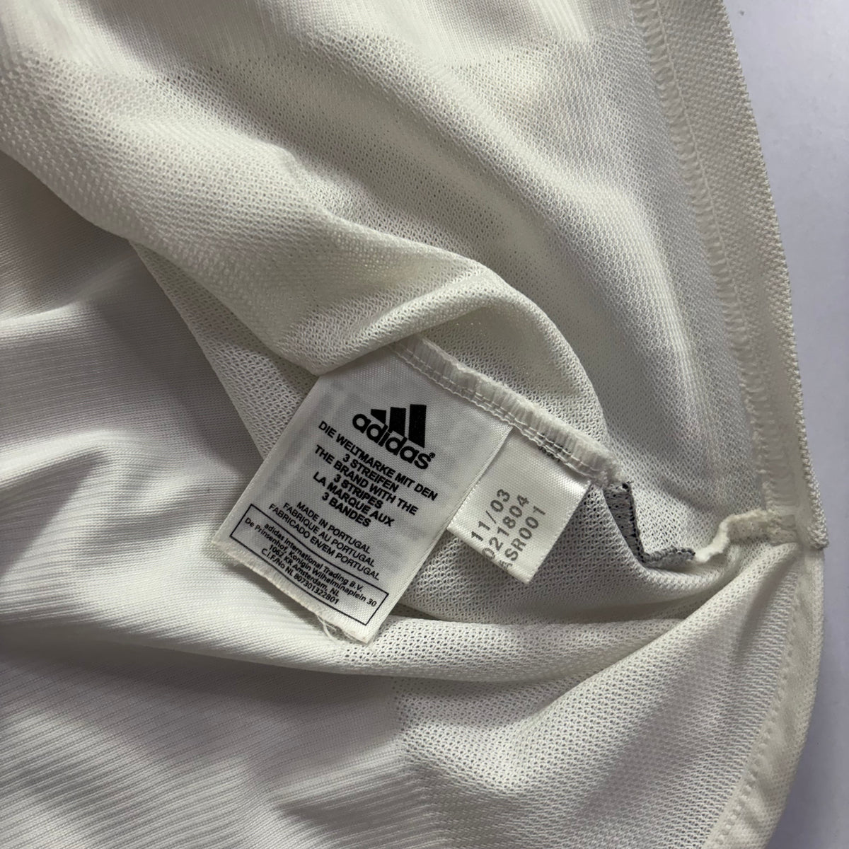 Real Madrid 2003 Home Jersey