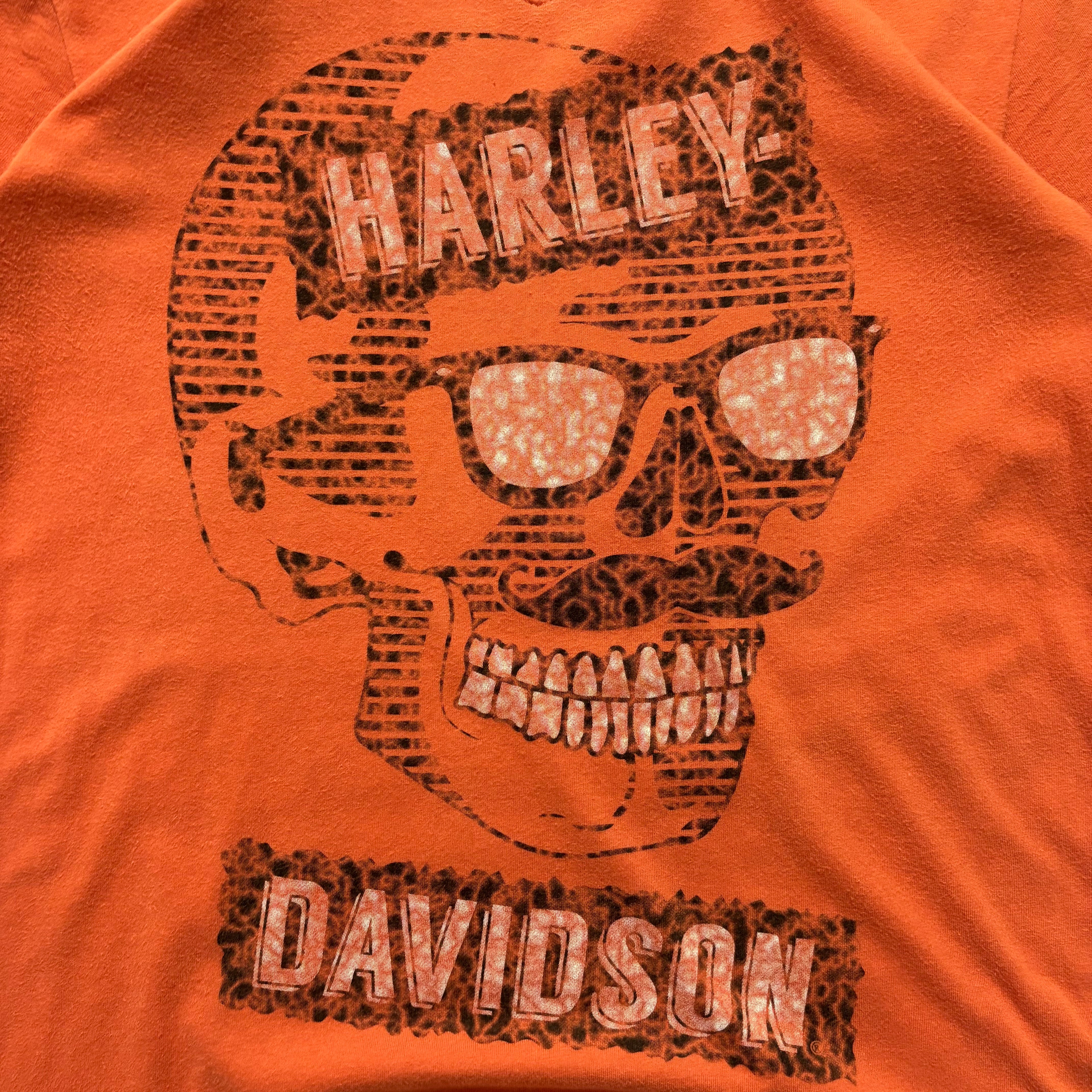 Harley Davidson Skull Tshirt
