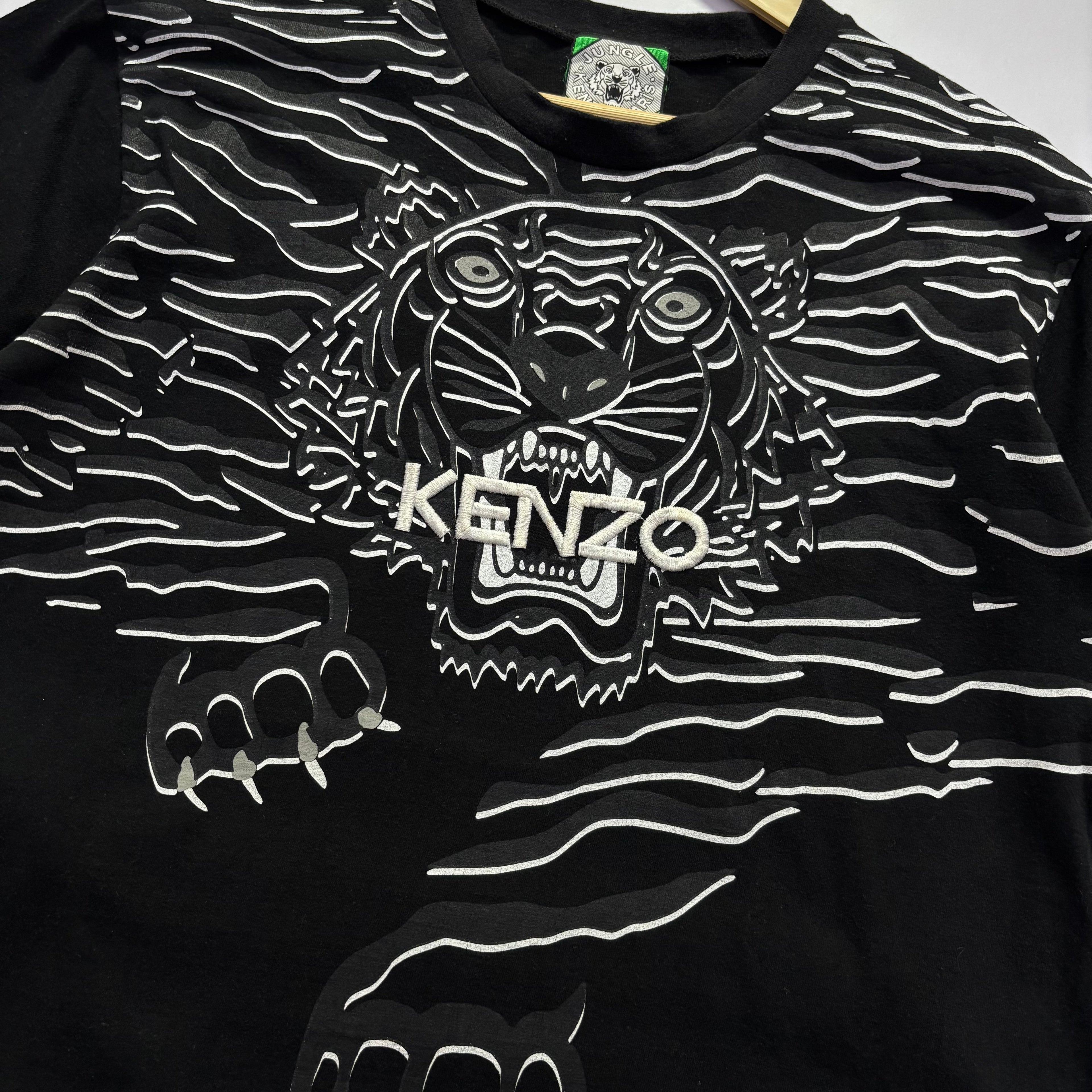 Kenzo Pairs Geo Tiger Tee