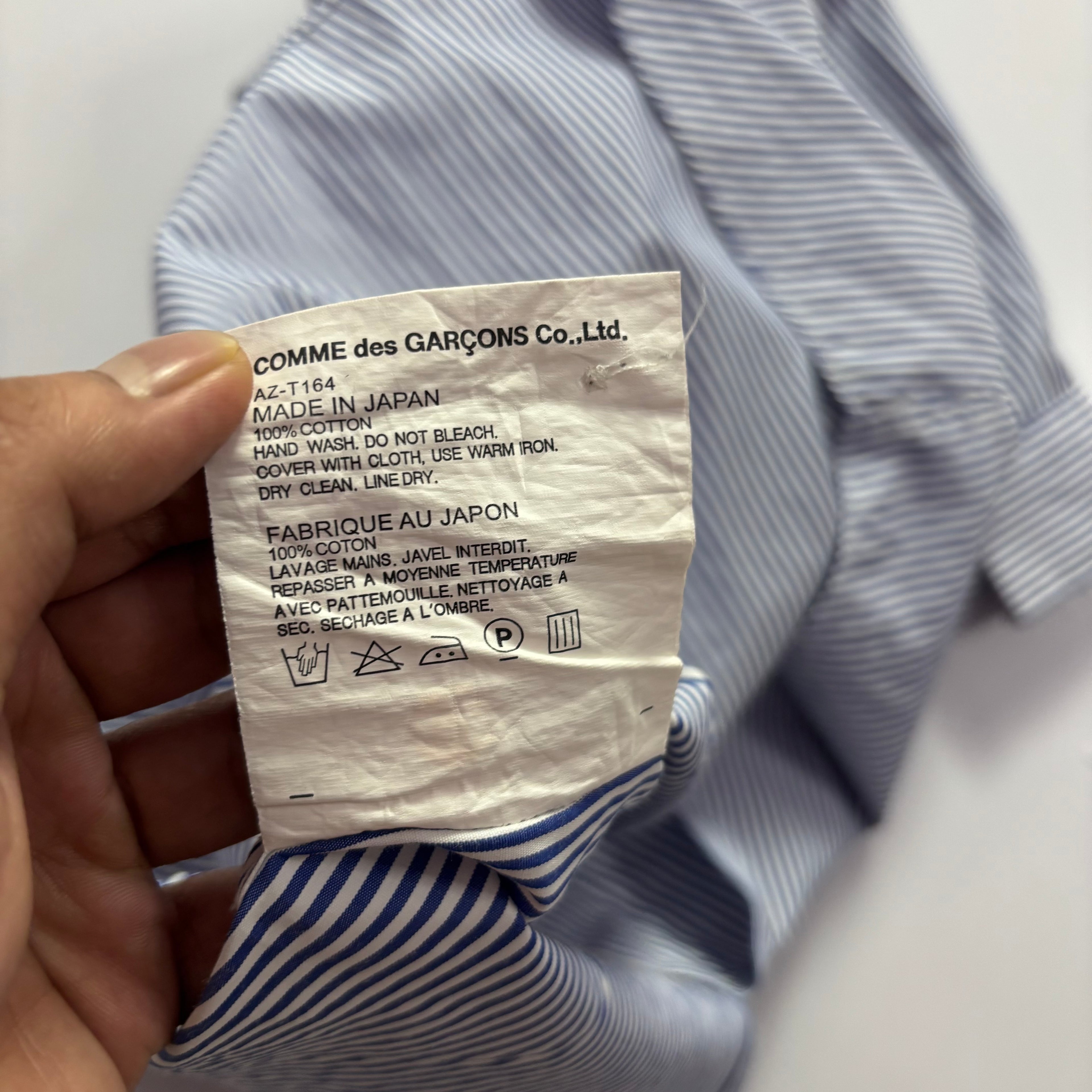 Comme des Garçons PLAY Striped Shirt