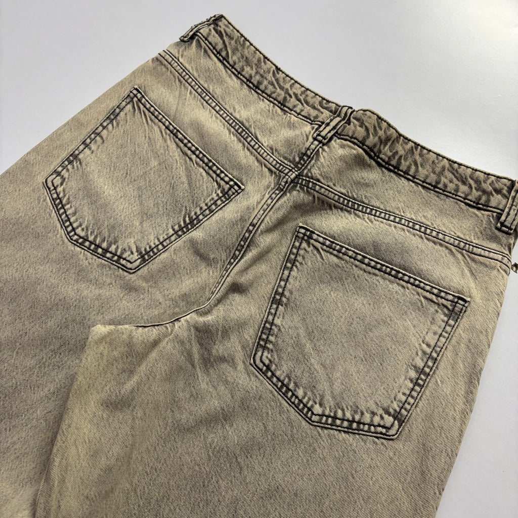 Stone Washed Baggy Jeans