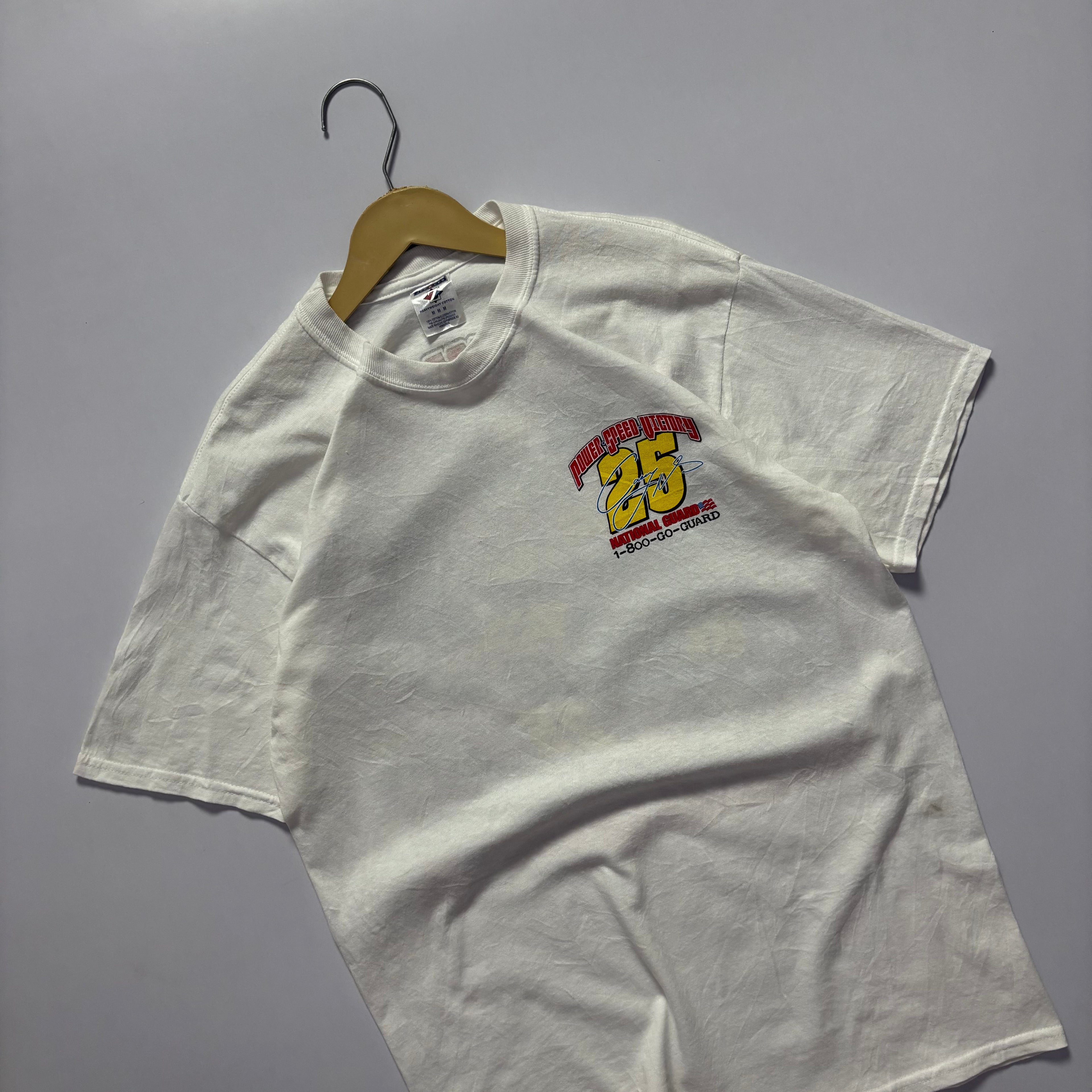 Vtg. 2006 NASCAR National Guard Tshirt