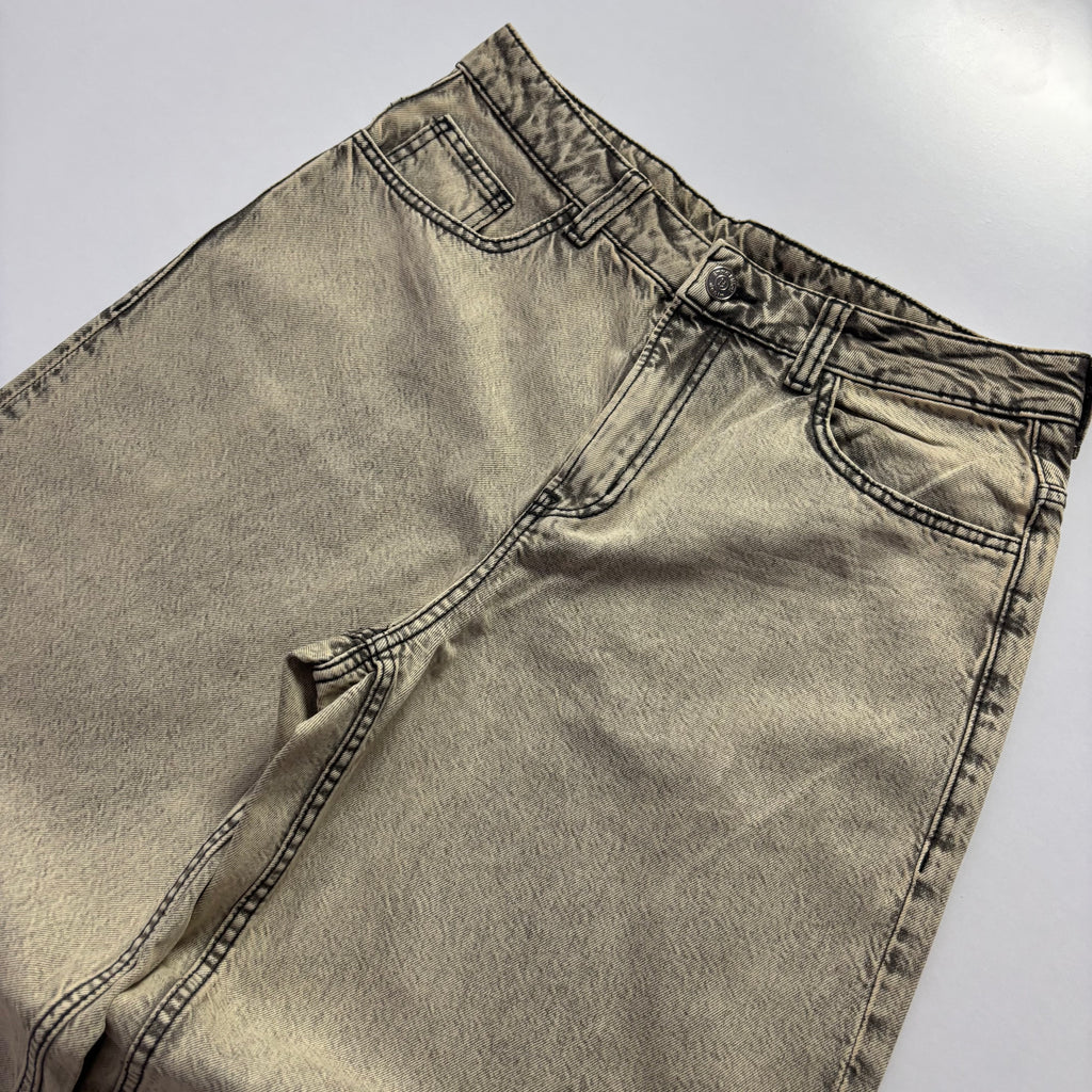 Stone Washed Baggy Jeans