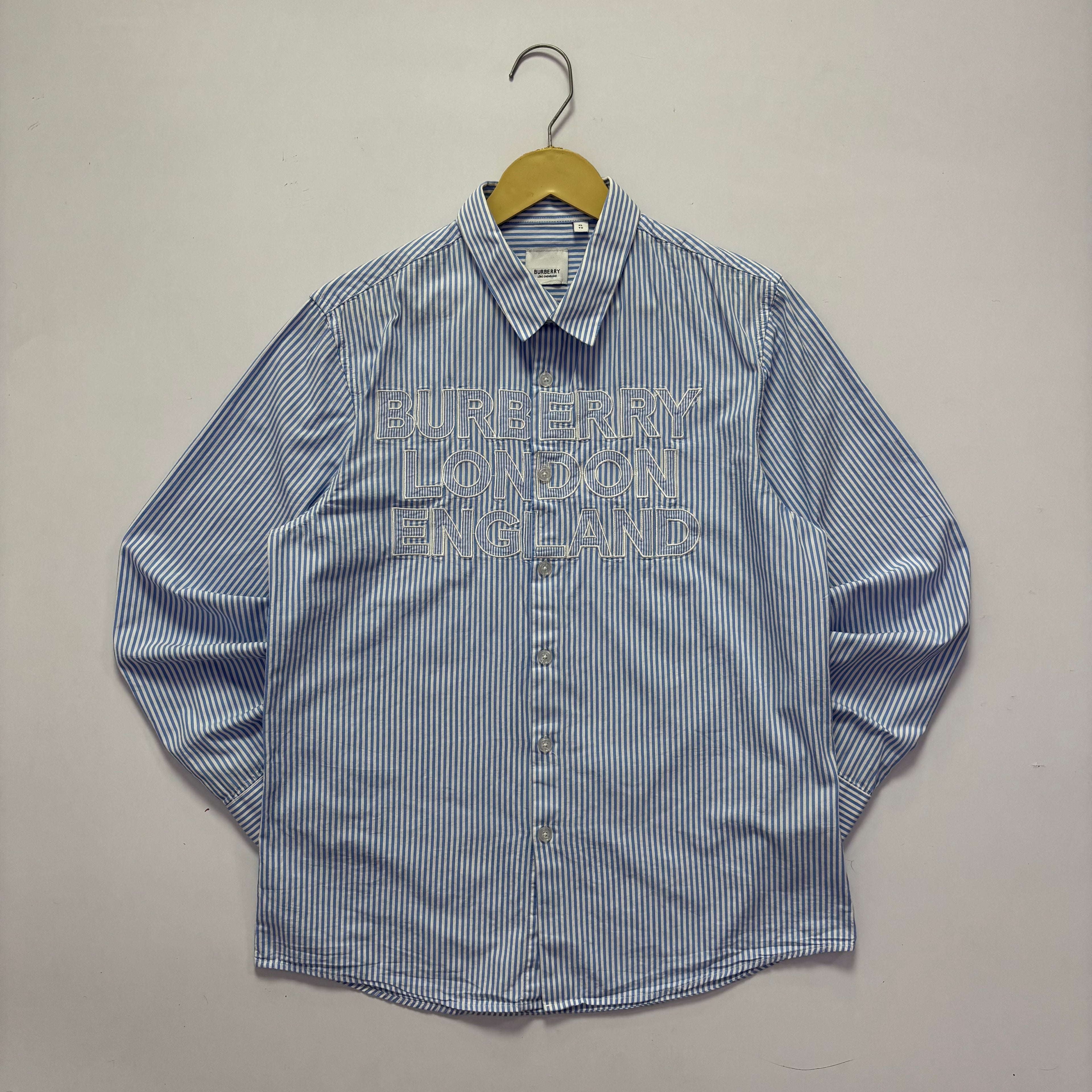 Burberry London England Embroidery Shirt