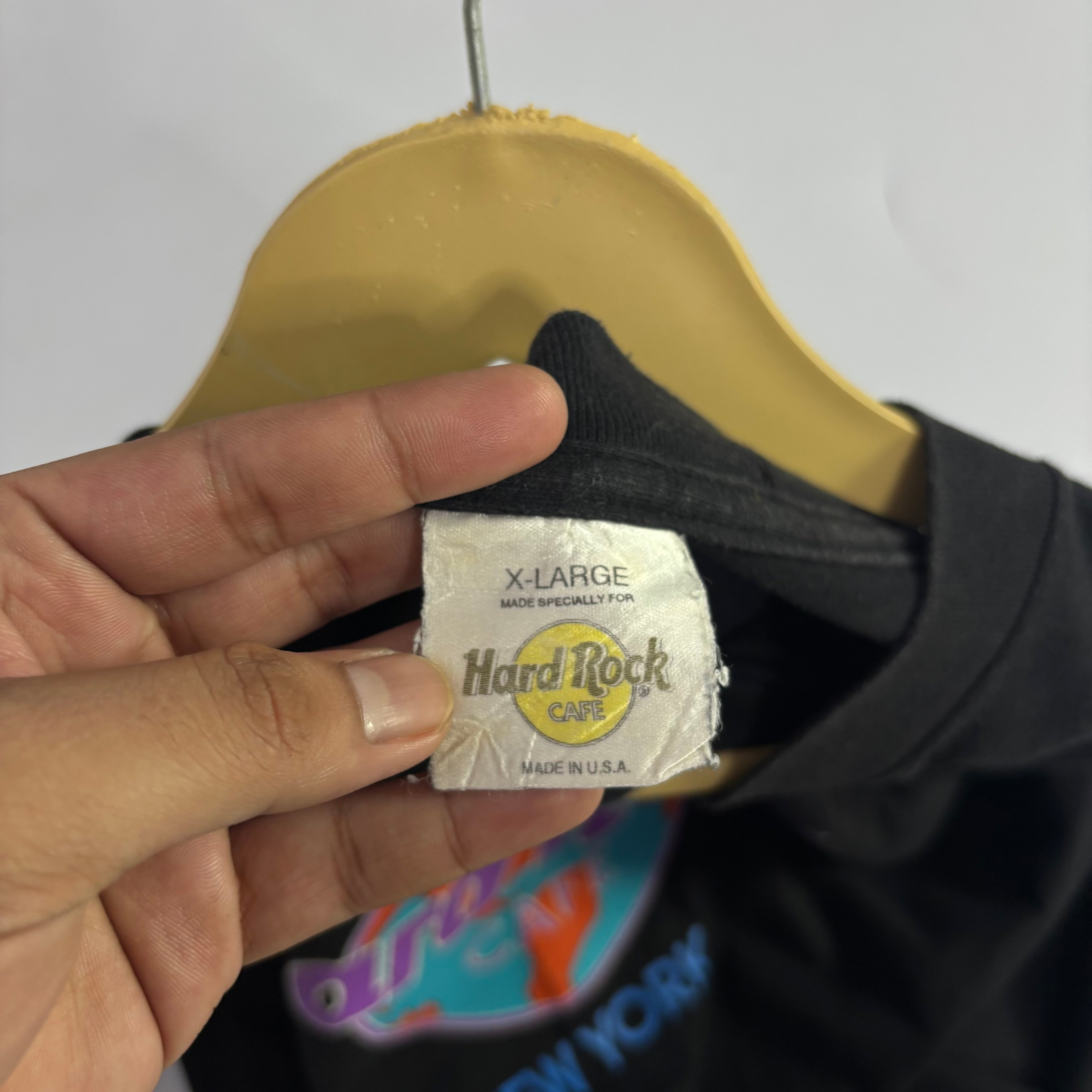 1990s Single Stitch Hard Rock Cafe New York T-Shirt