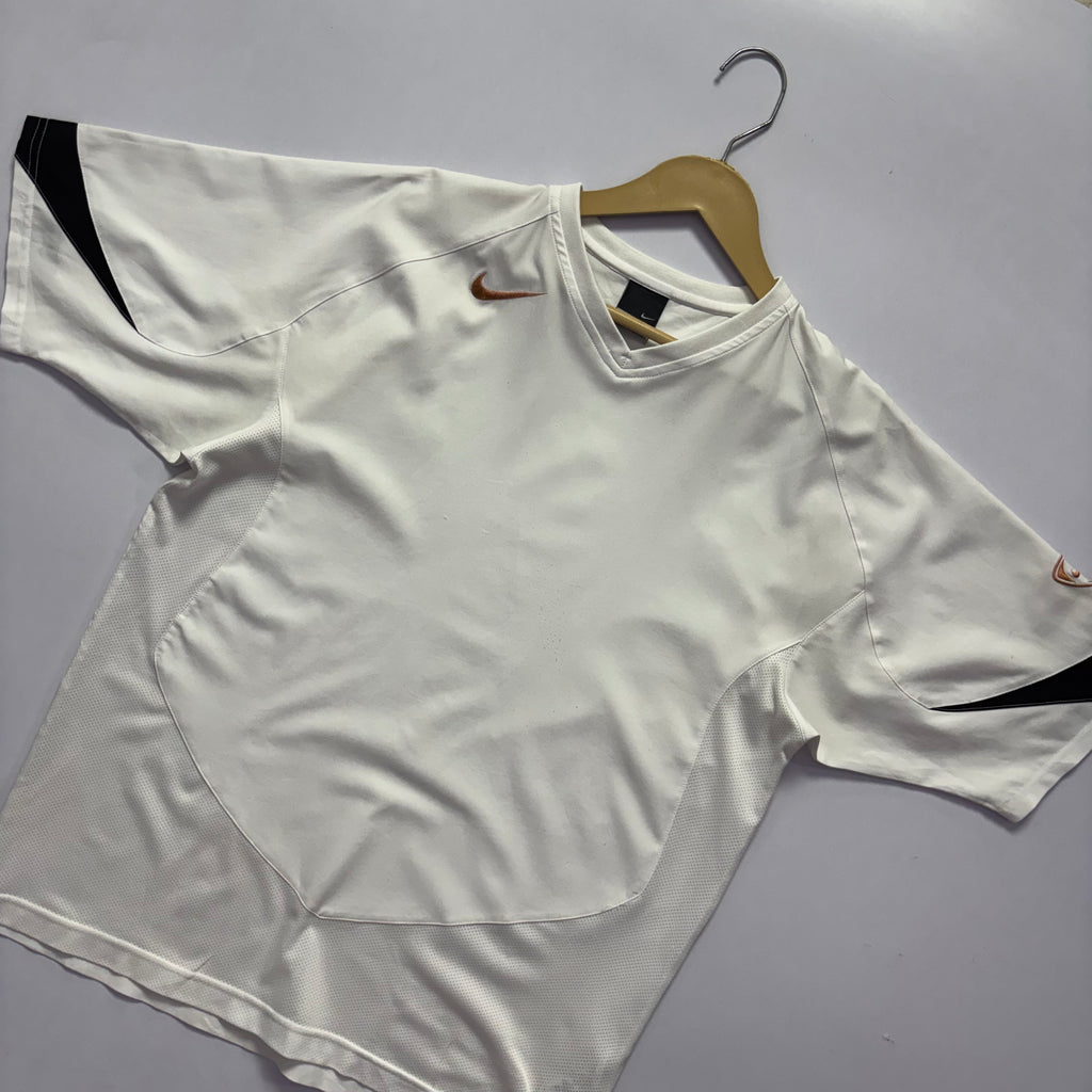 Vtg. Nike Side Swoosh Mesh T-Shirt