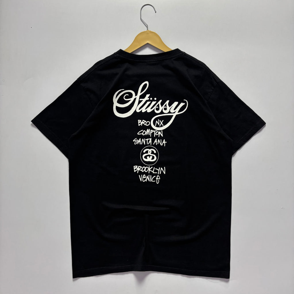 Stüssy World Tour Y2K T-Shirt