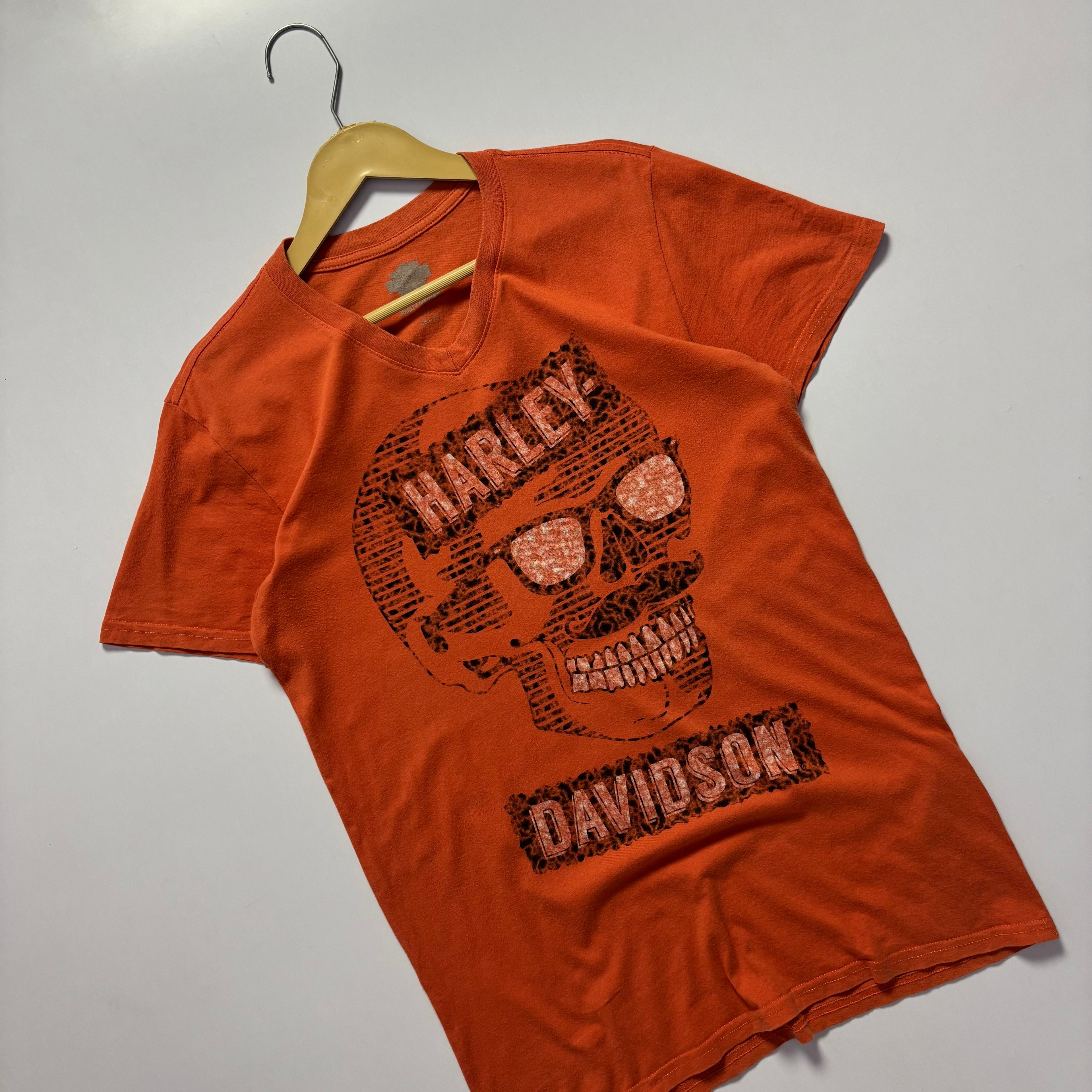 Harley Davidson Skull Tshirt