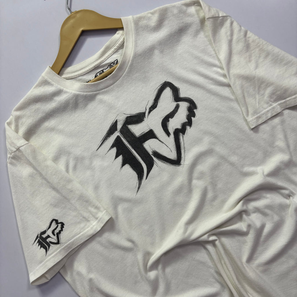 Y2K Brush Stroke Fox T-Shirt
