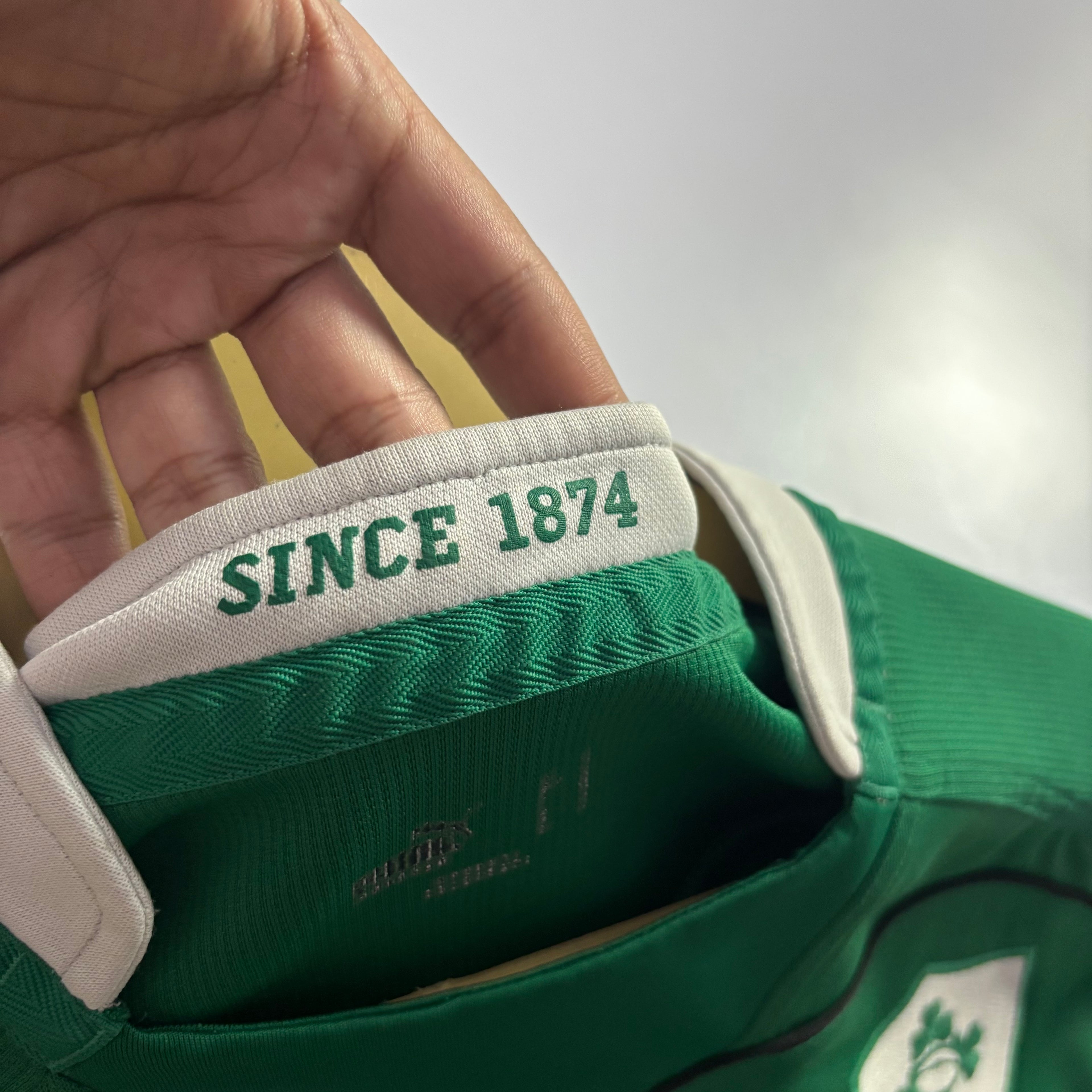 Vtg. Ireland Rugby 2010 Home Jersey