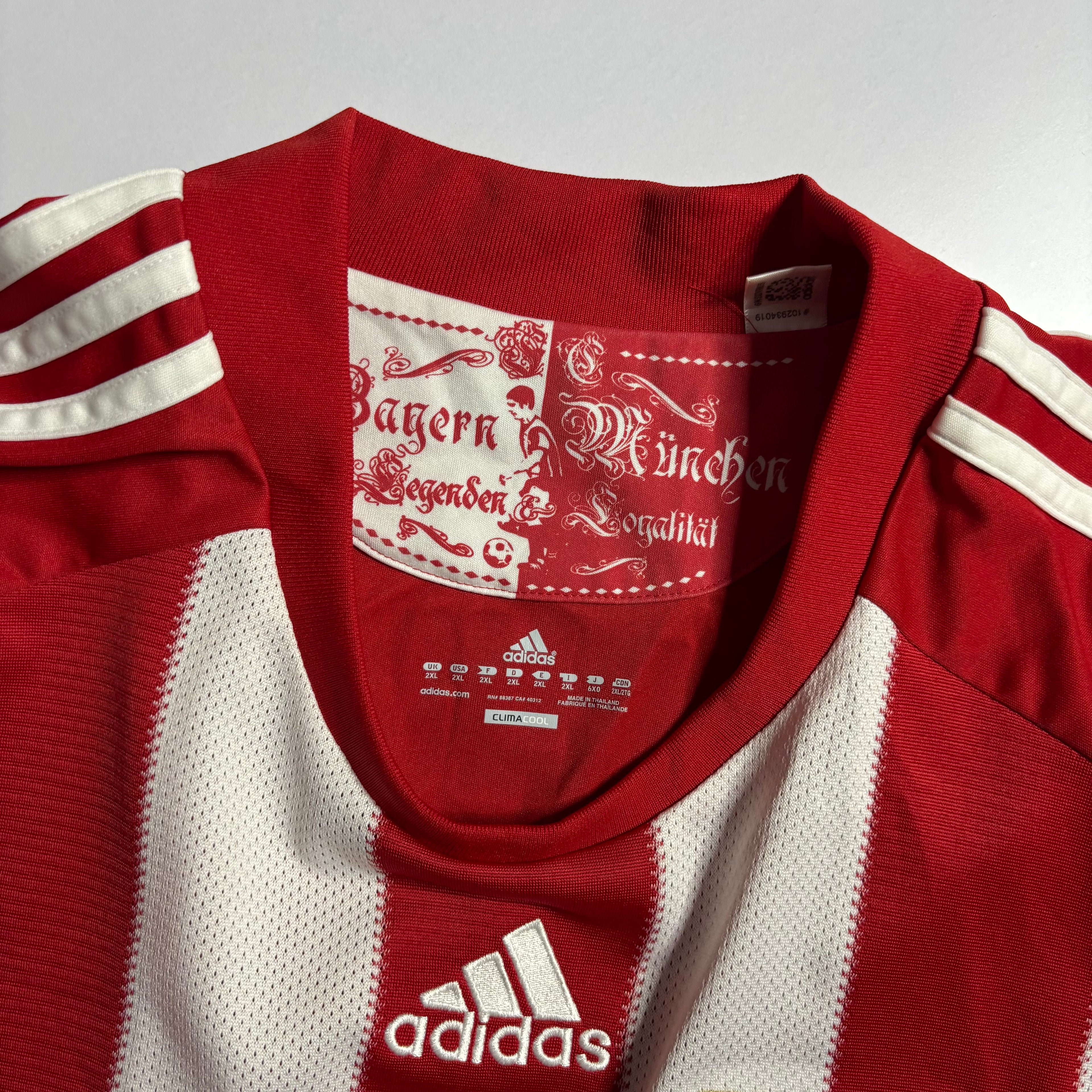 FC Bayern Munich 2011 Home Jersey