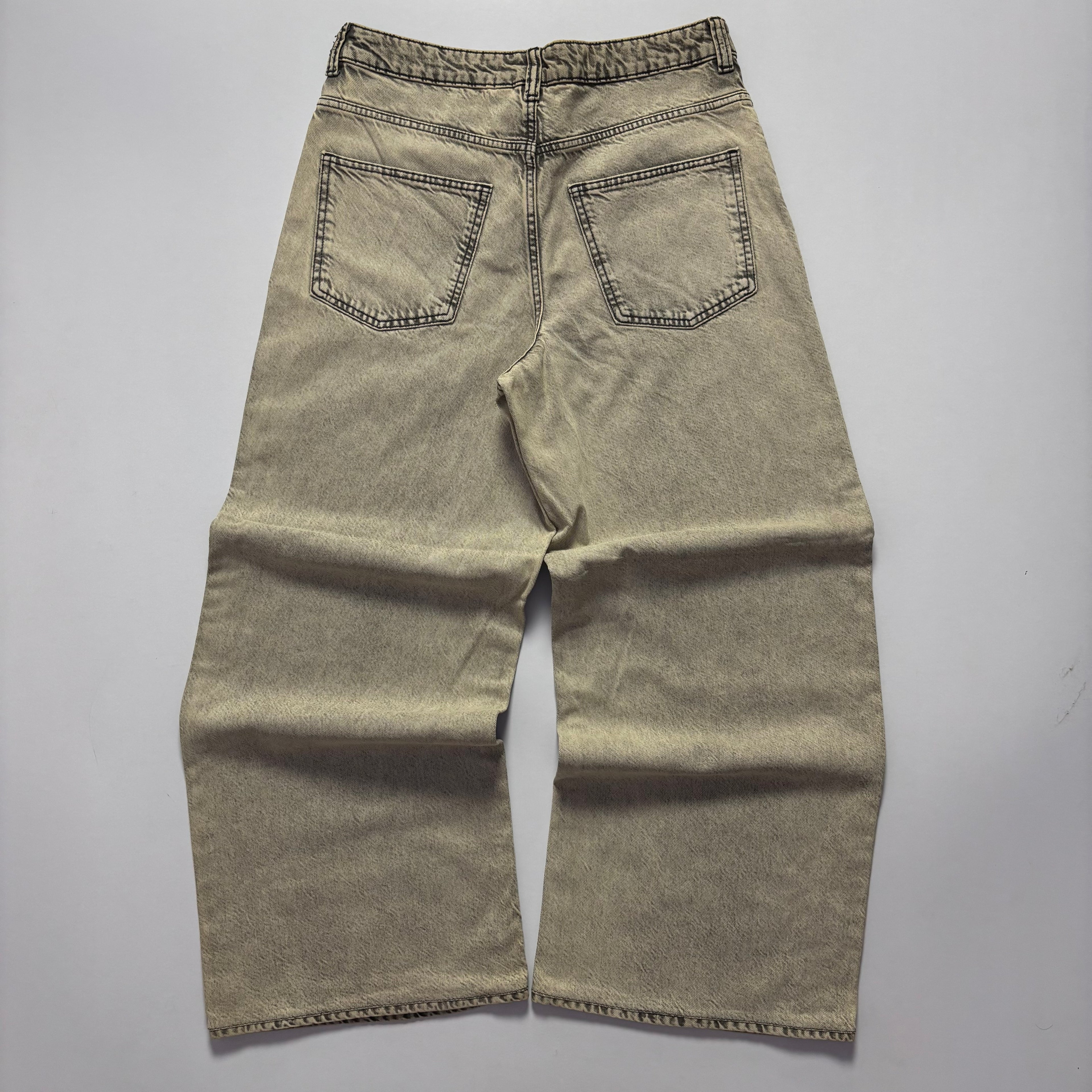Stone Washed Baggy Jeans