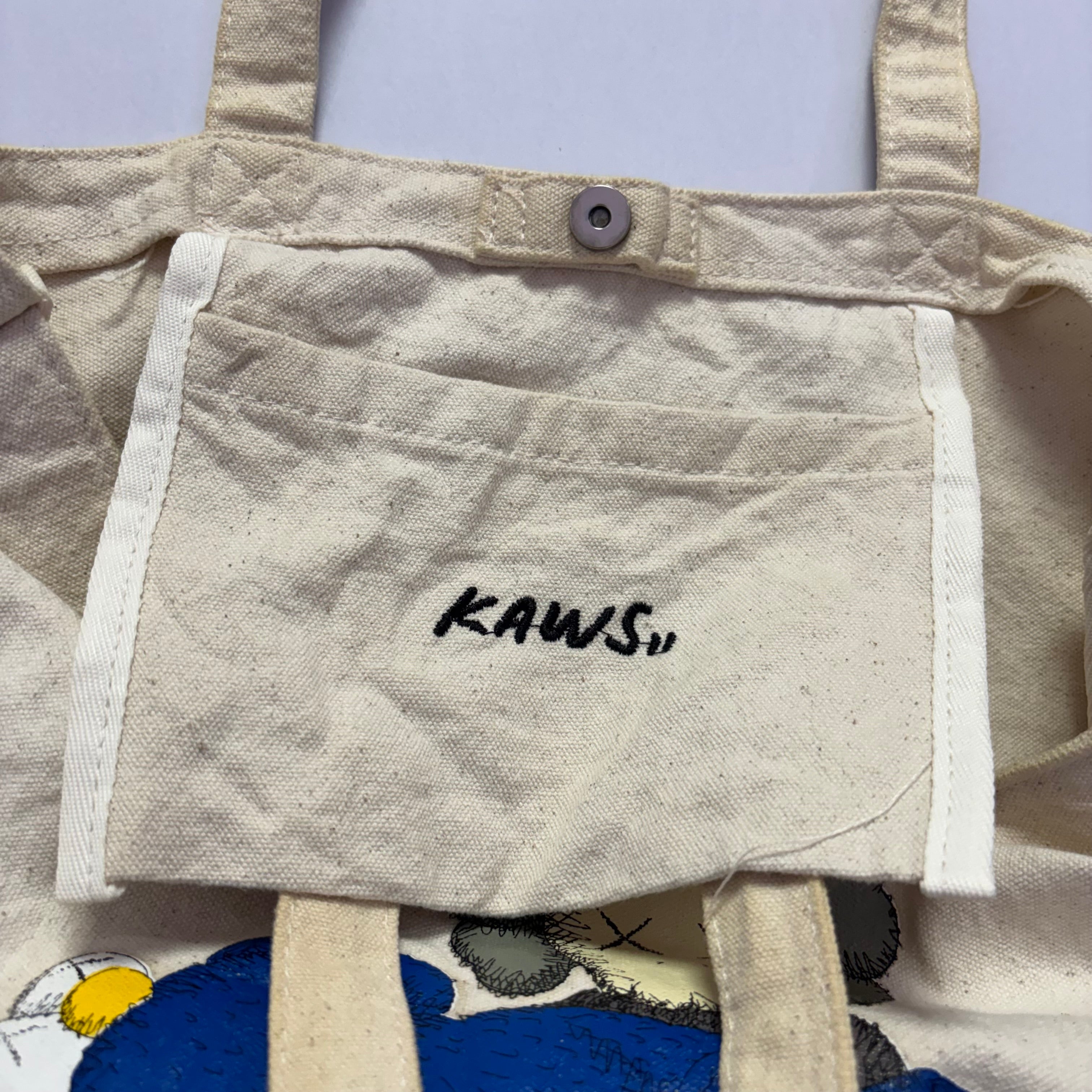 KAWS x Uniqlo "Gone" Tote Bag