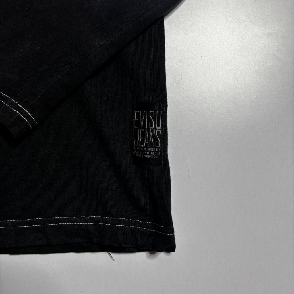 Evisu Embroidery L/S Logo Tshirt