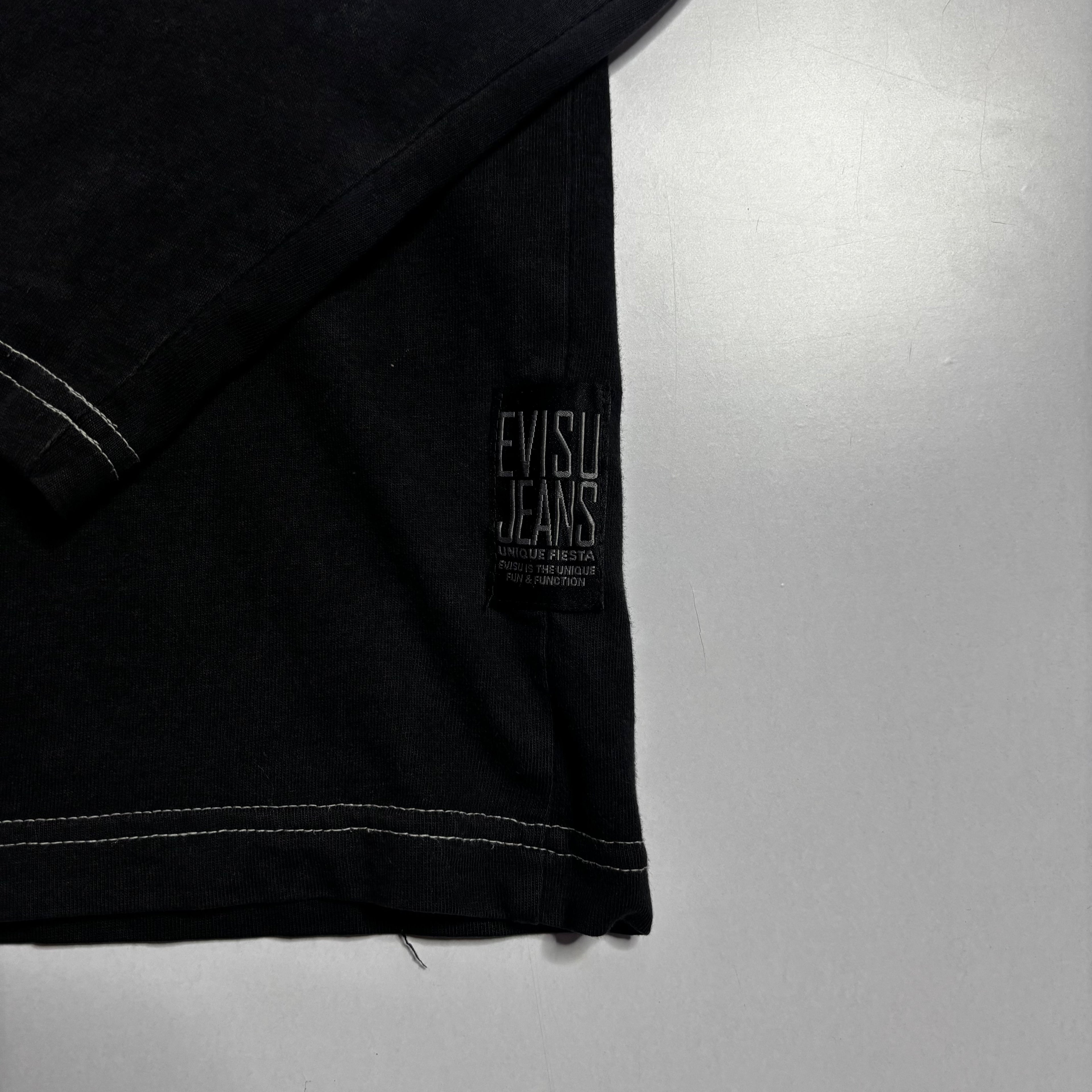 Evisu Embroidery L/S Logo Tshirt