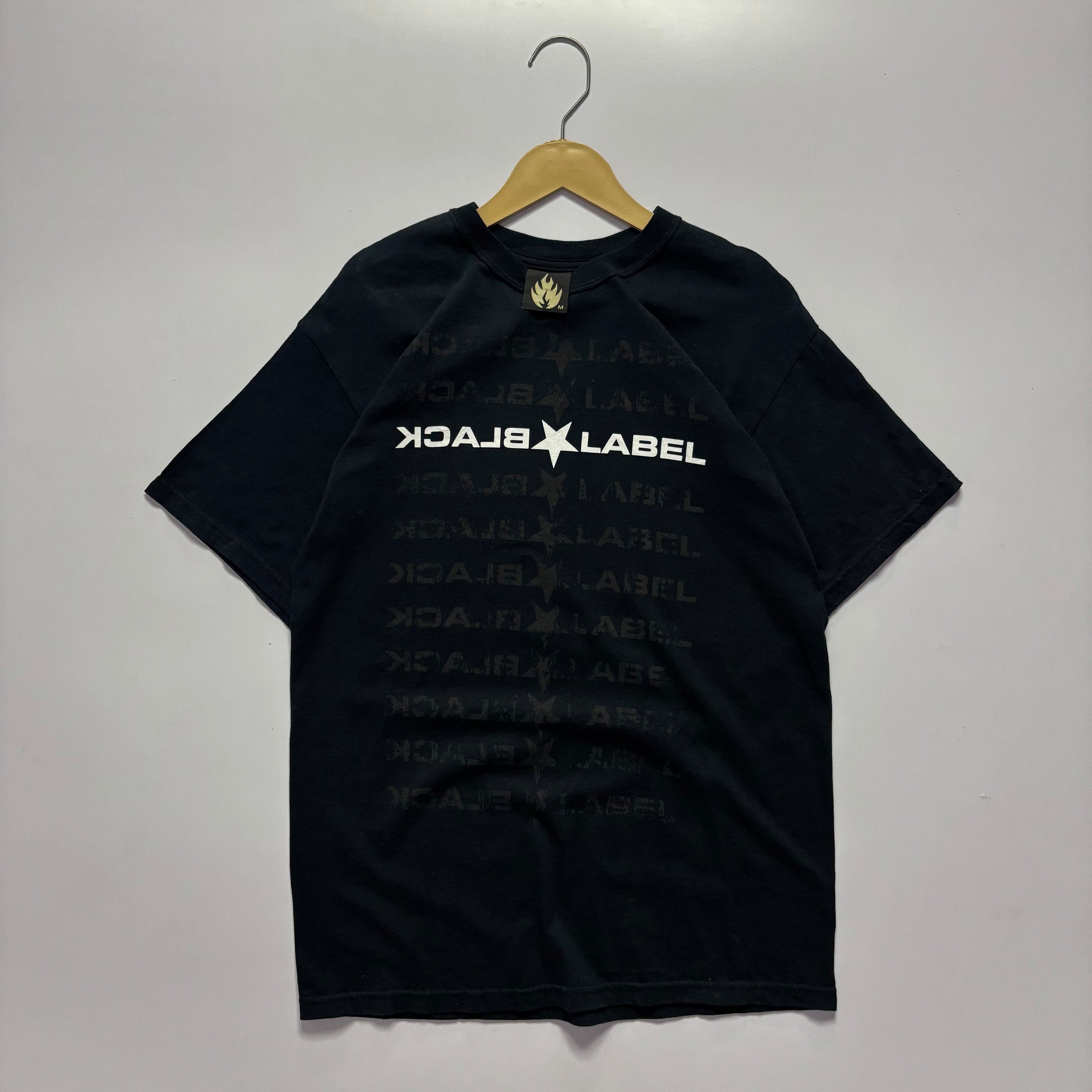Black Label Y2K Skate Tshirt