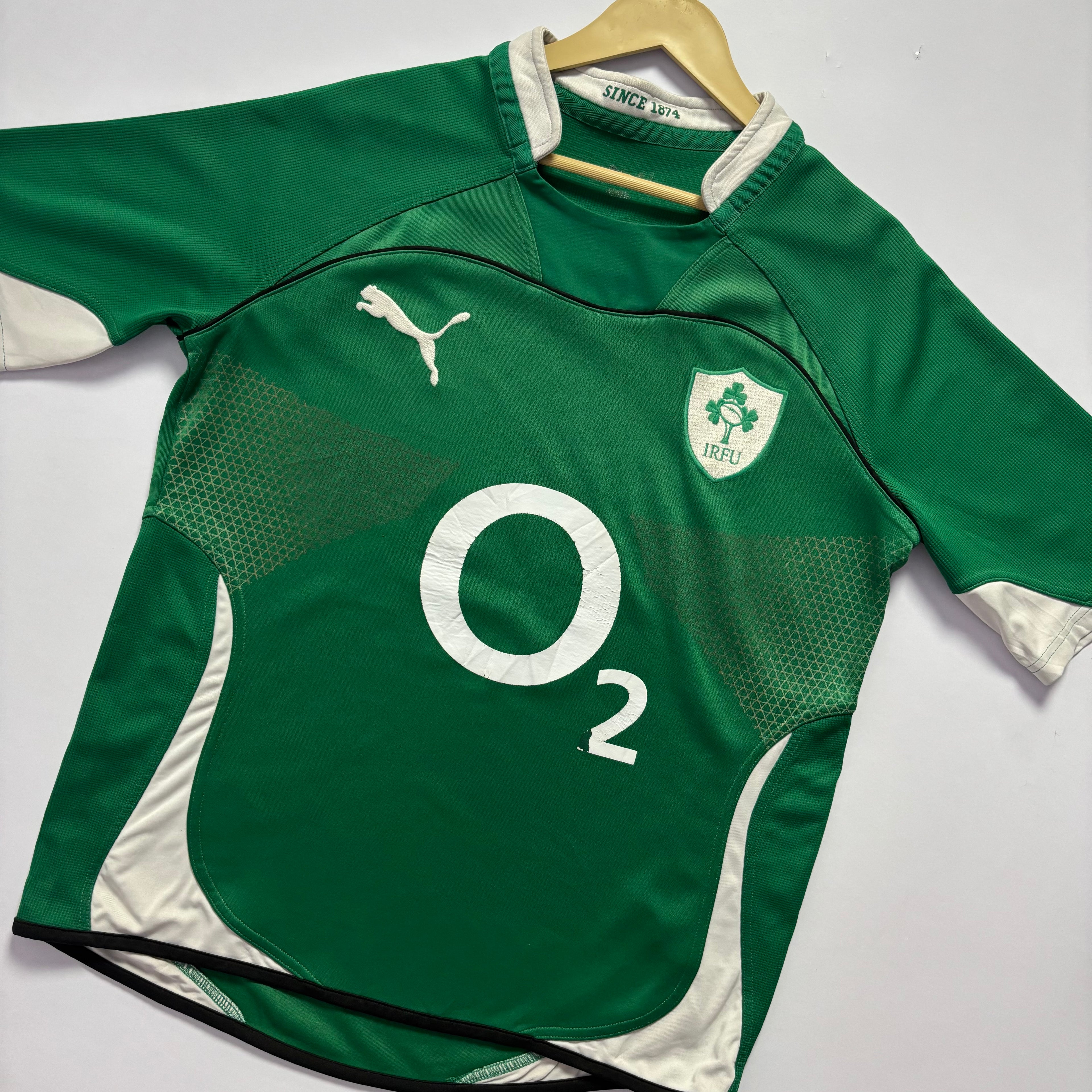 Vtg. Ireland Rugby 2010 Home Jersey