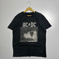 Stone Wash Ac/Dc Band Tshirt
