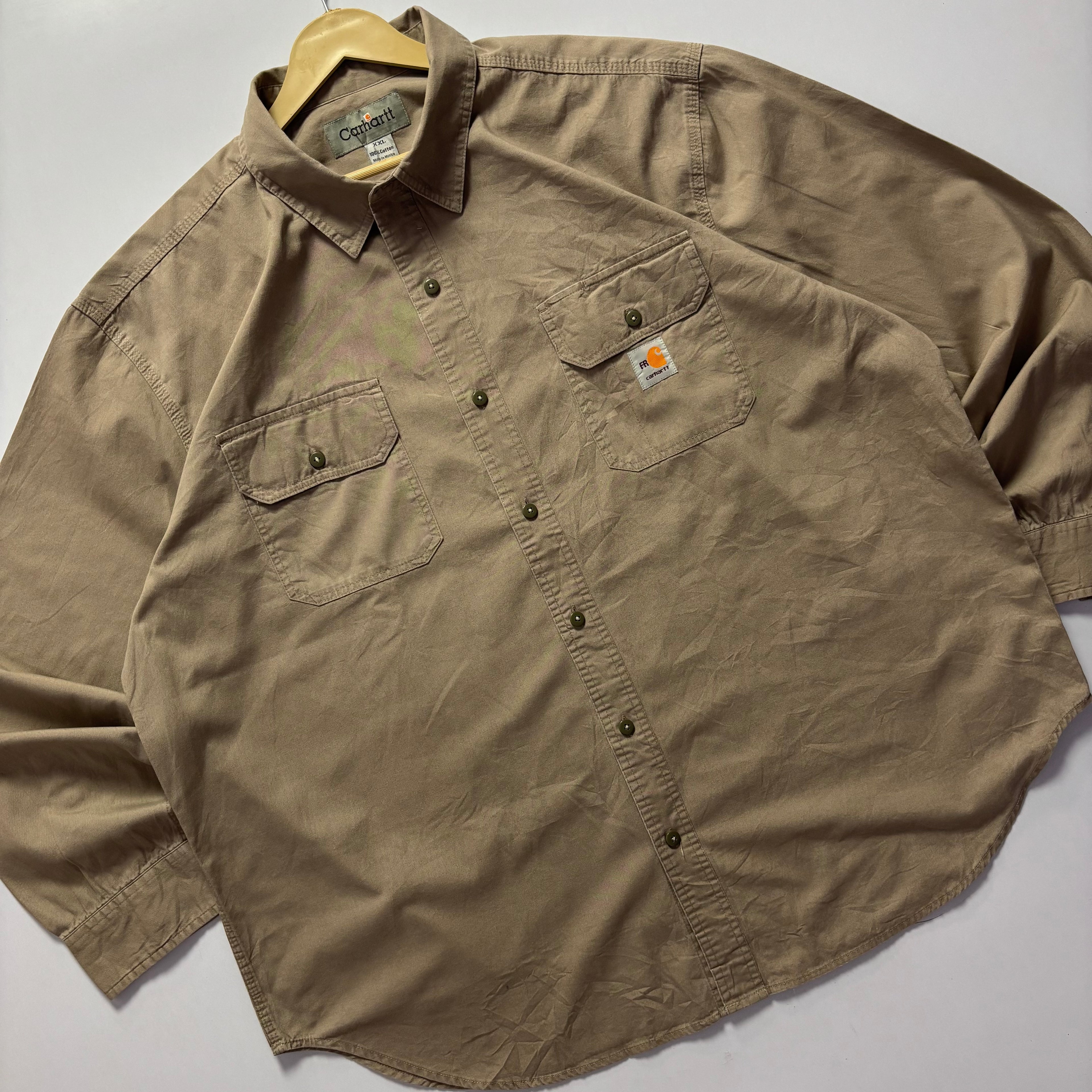 Carhartt Men's Flame-Resistant L/S Shirt