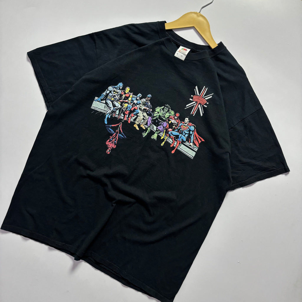 Royal Marines & Superheroes Graphic T-Shirt