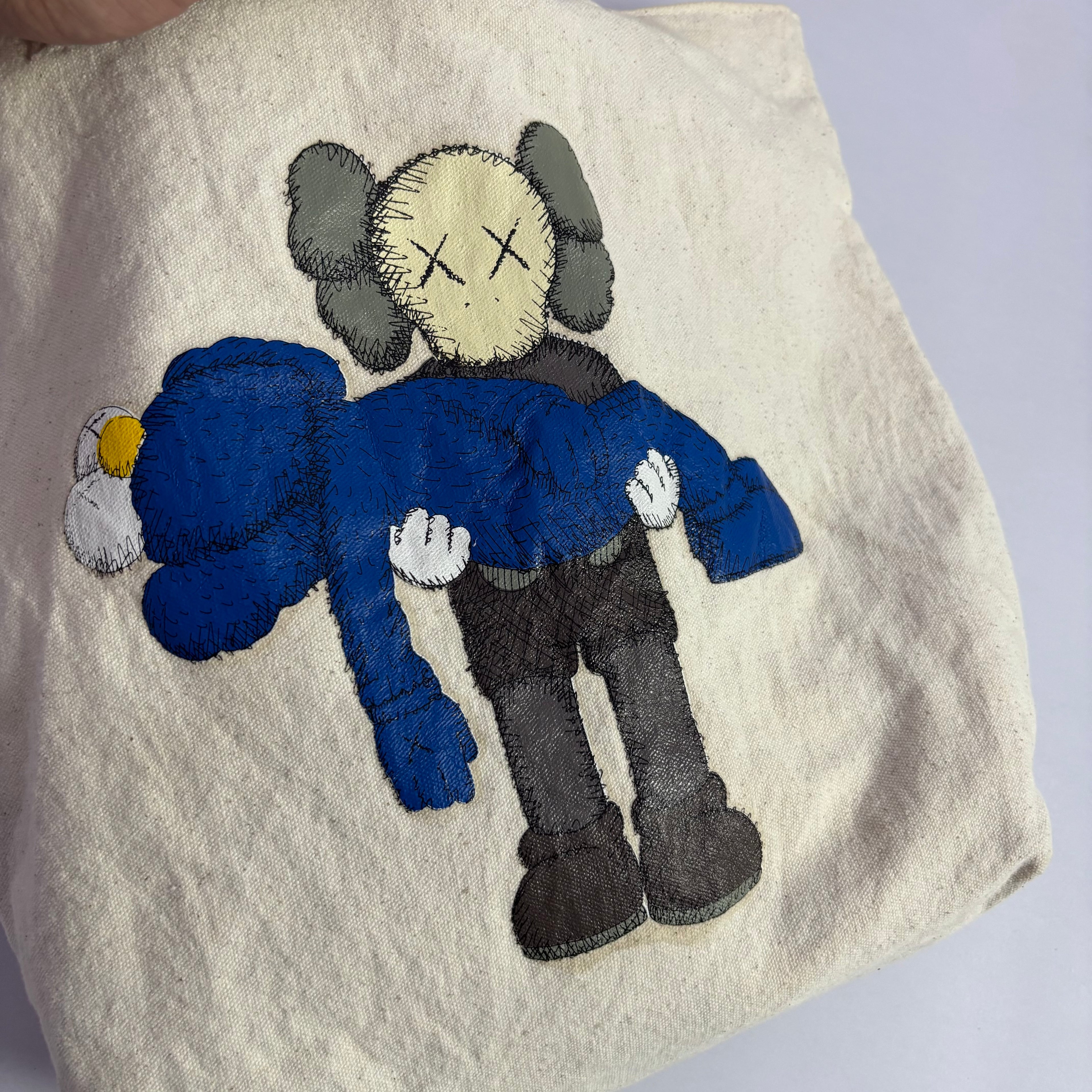 KAWS x Uniqlo "Gone" Tote Bag