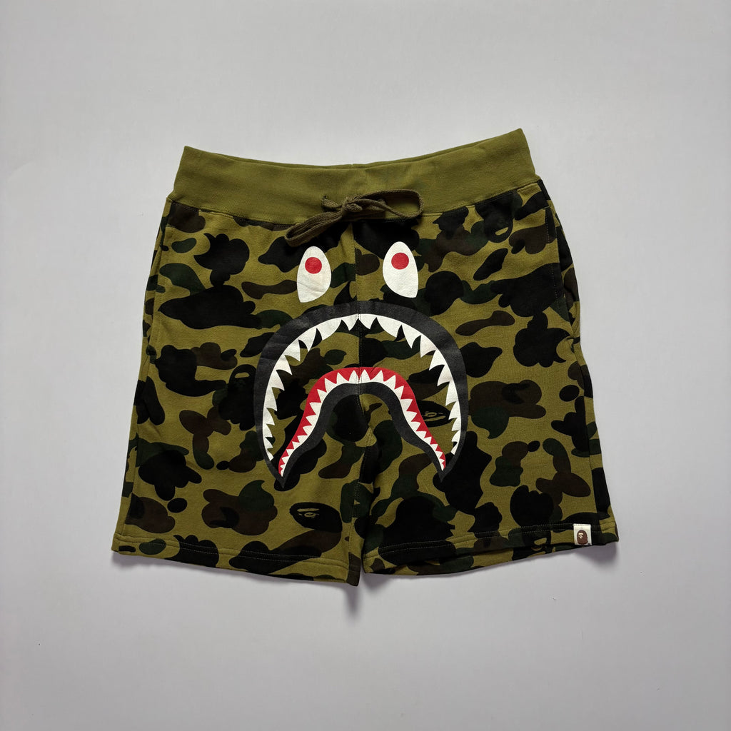 Bape Camo Shark Shorts