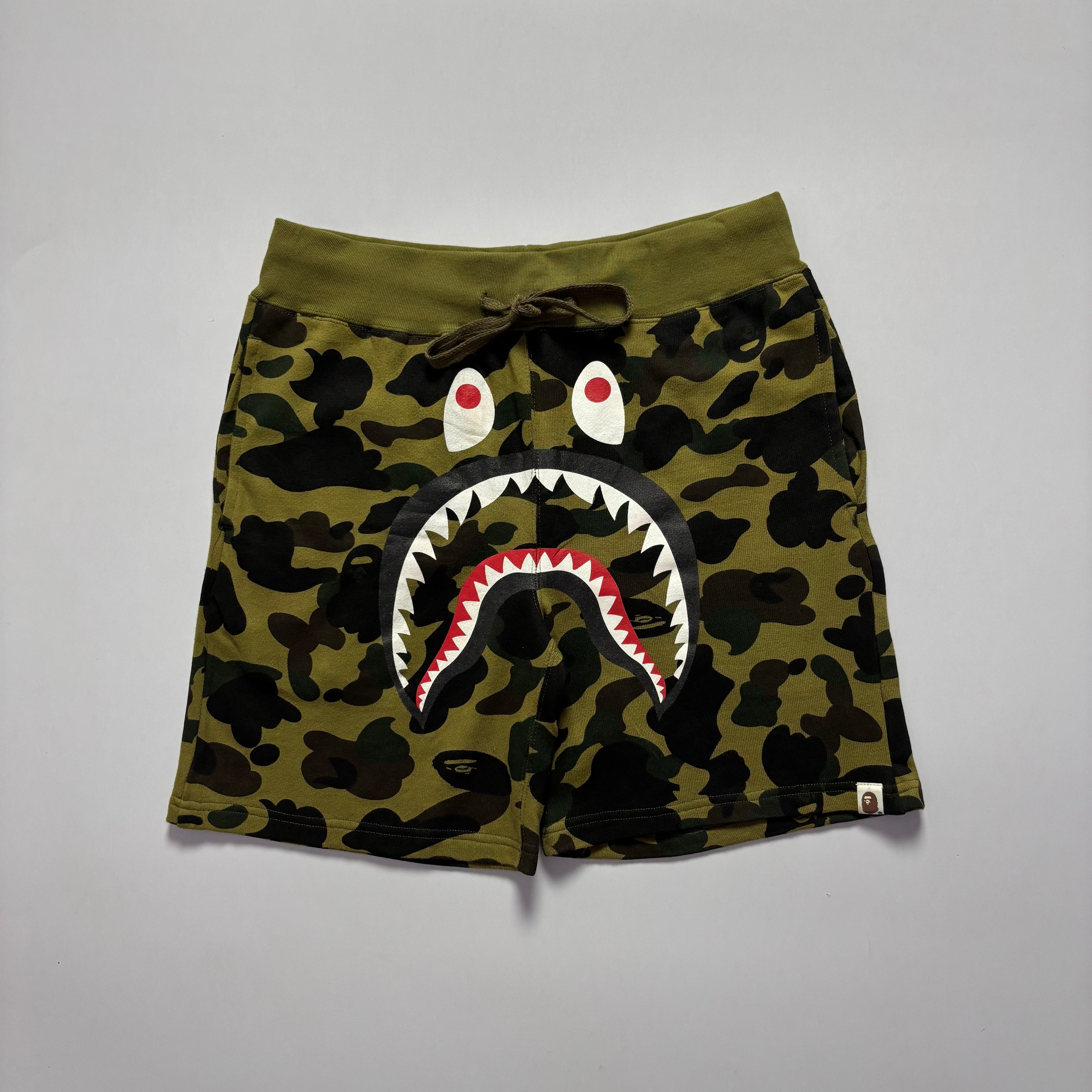 Bape Camo Shark Shorts