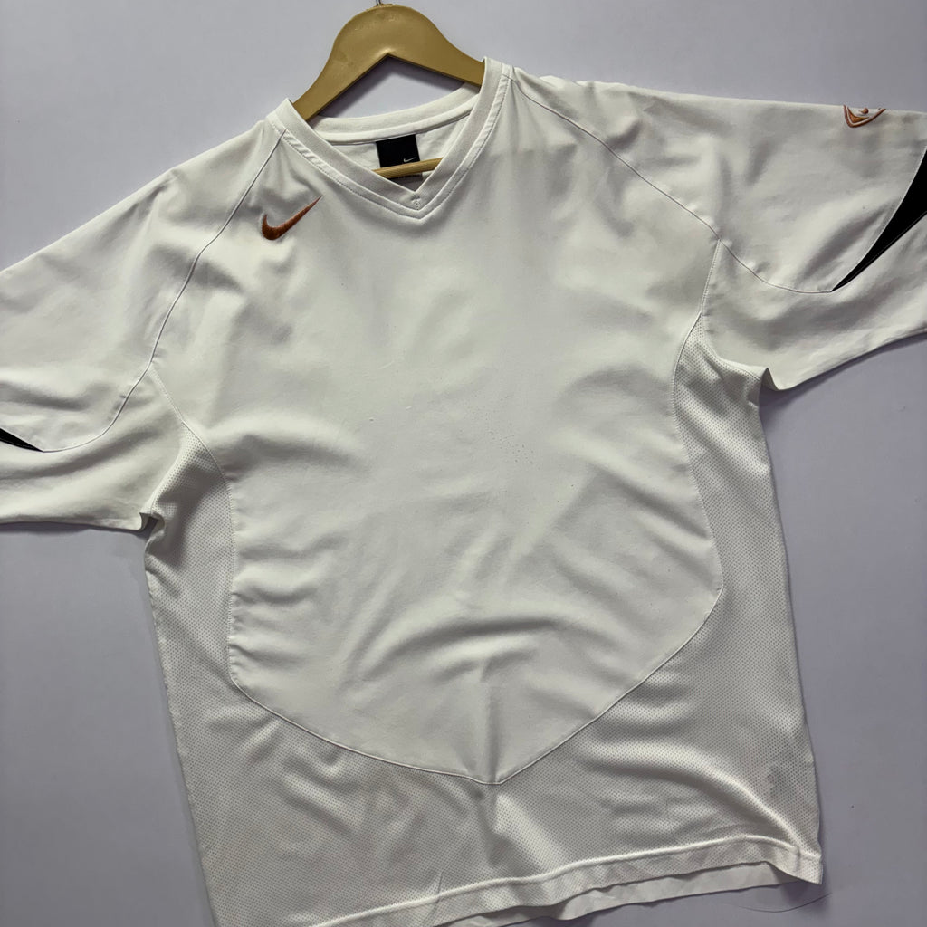 Vtg. Nike Side Swoosh Mesh T-Shirt