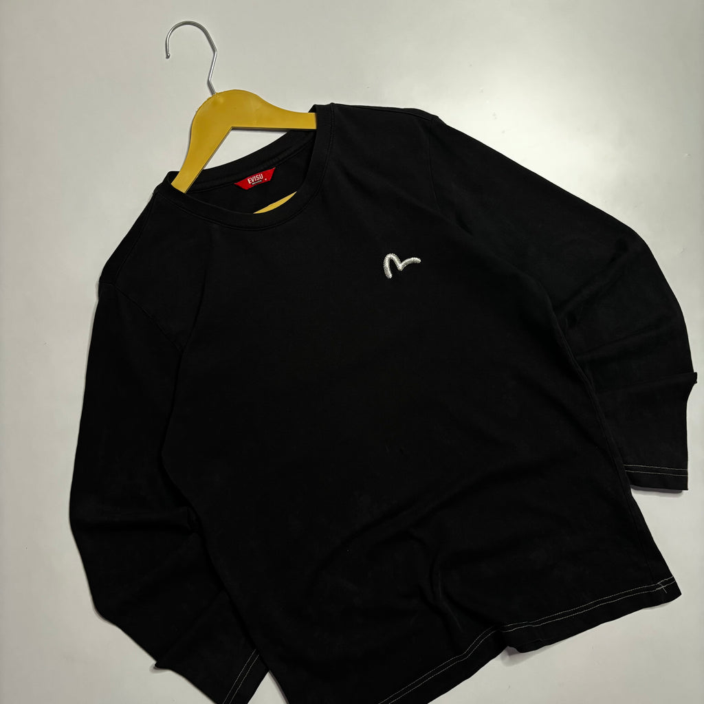 Evisu Embroidery L/S Logo Tshirt