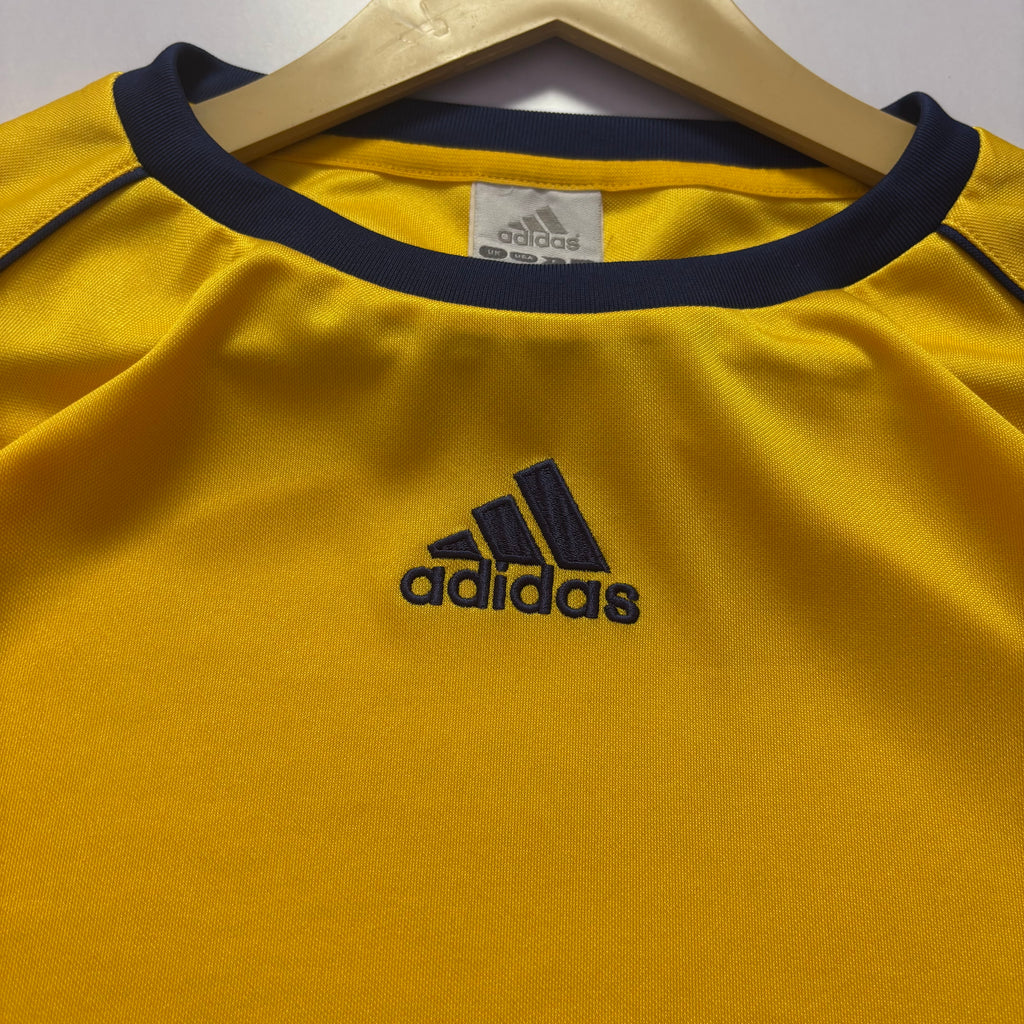 Vtg. Mid Adidas L/S Polyester T - Shirt