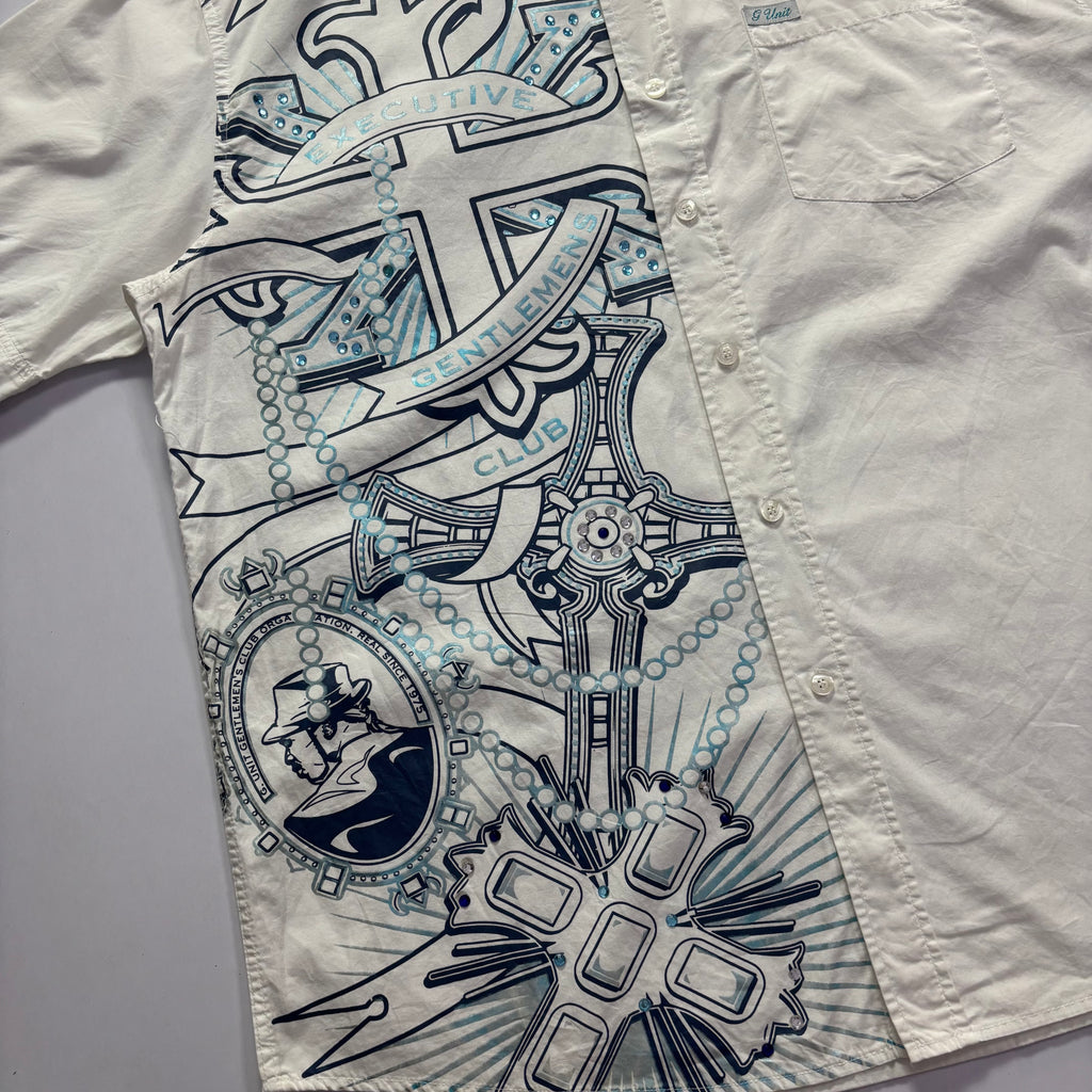 Y2K Hip-Hop G-Unit Rhinestones Shirt