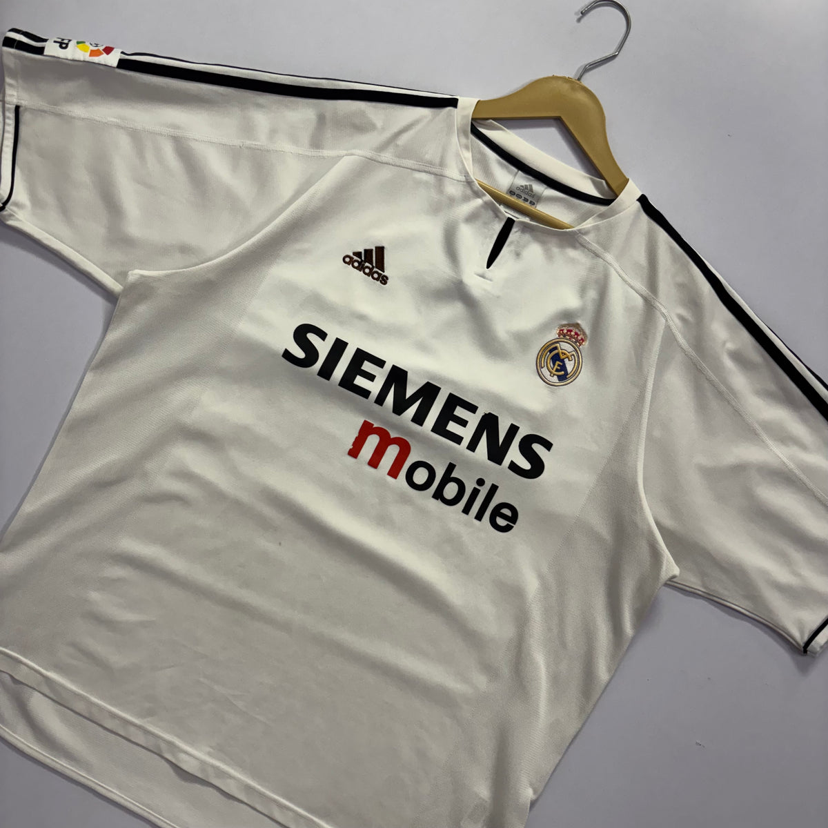 Real Madrid 2003 Home Jersey