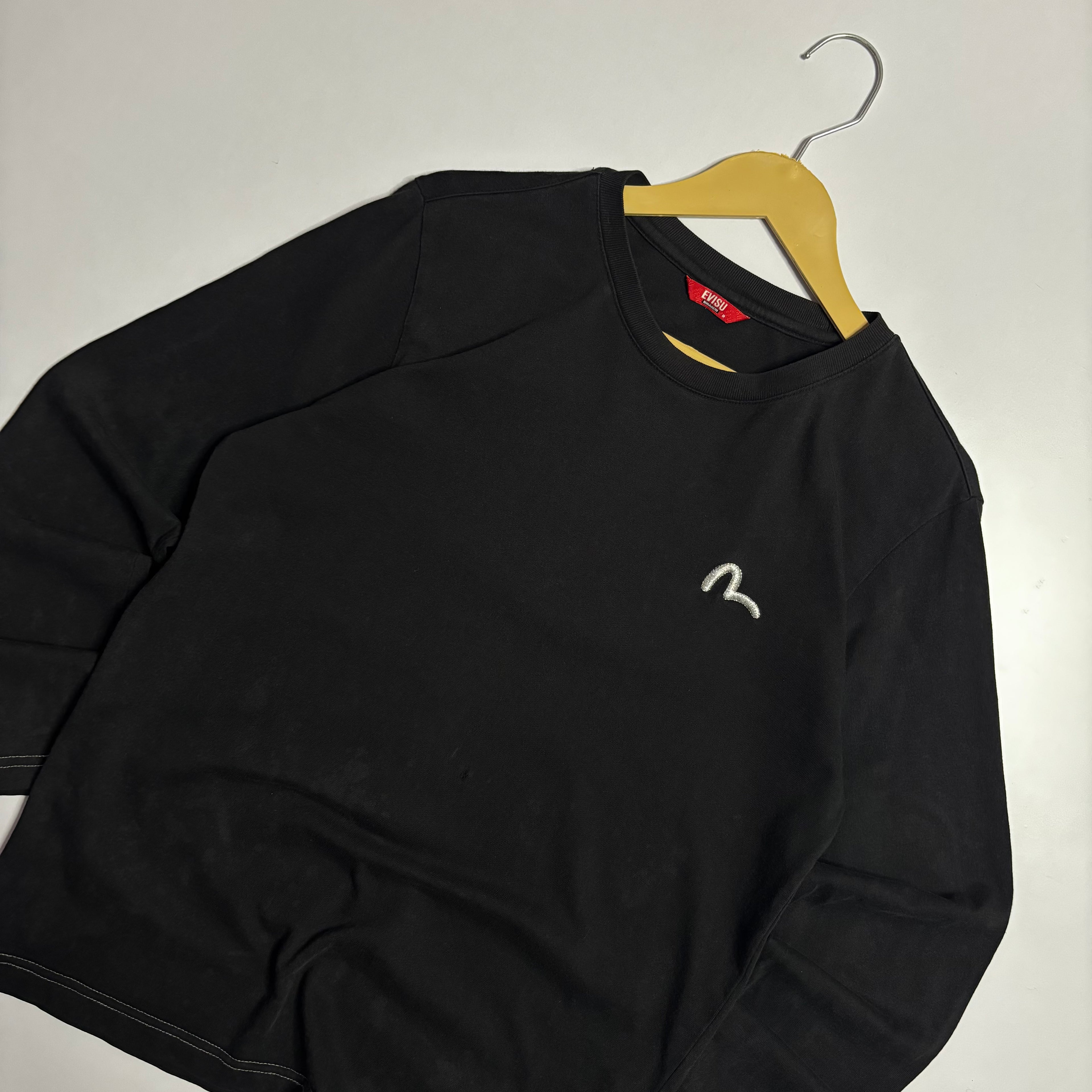 Evisu Embroidery L/S Logo Tshirt