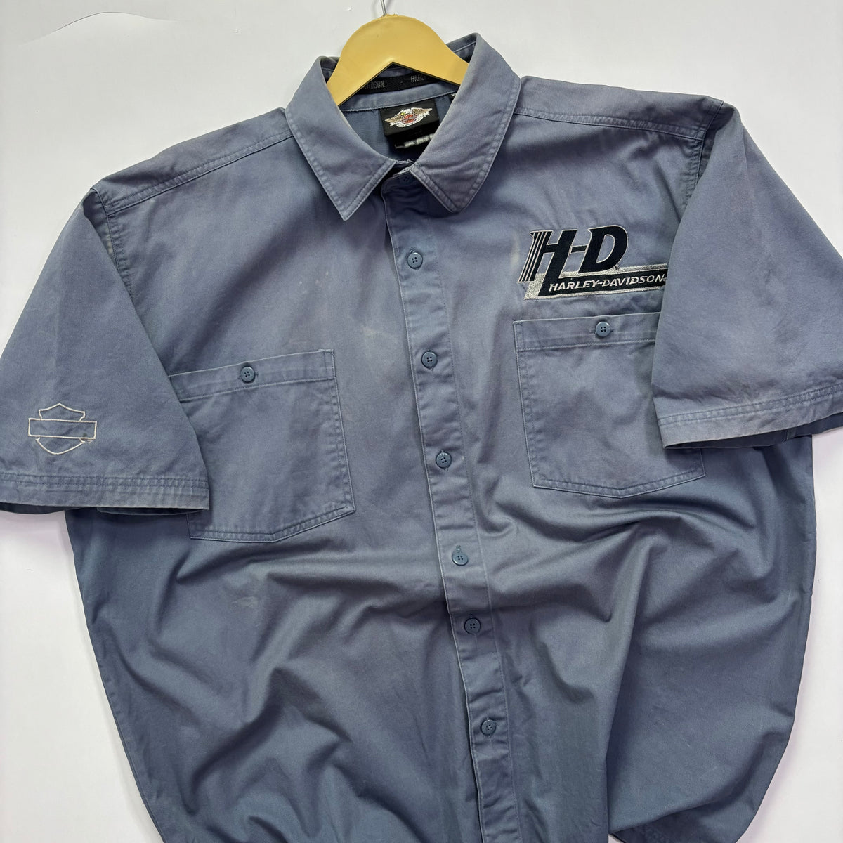 Harley Davidson Mechanic Button Up Shirt