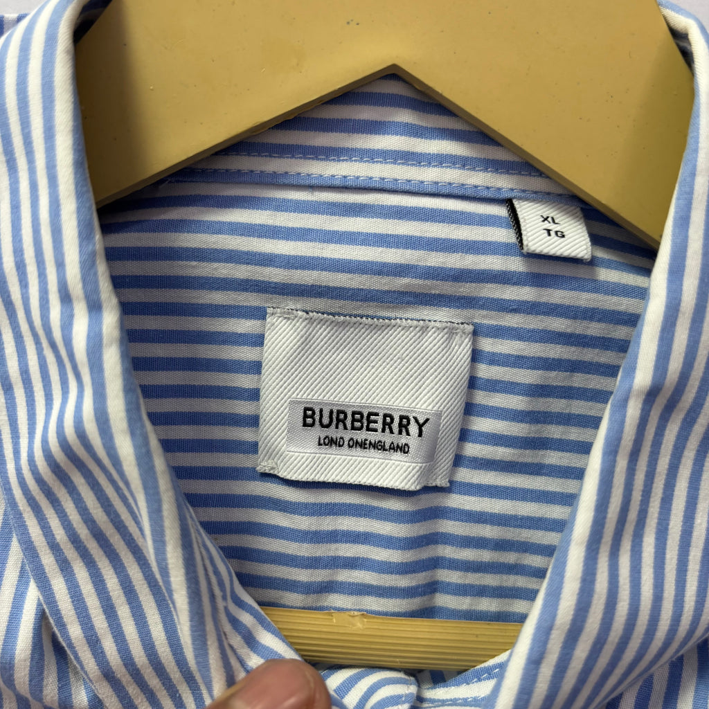 Burberry London England Embroidery Shirt