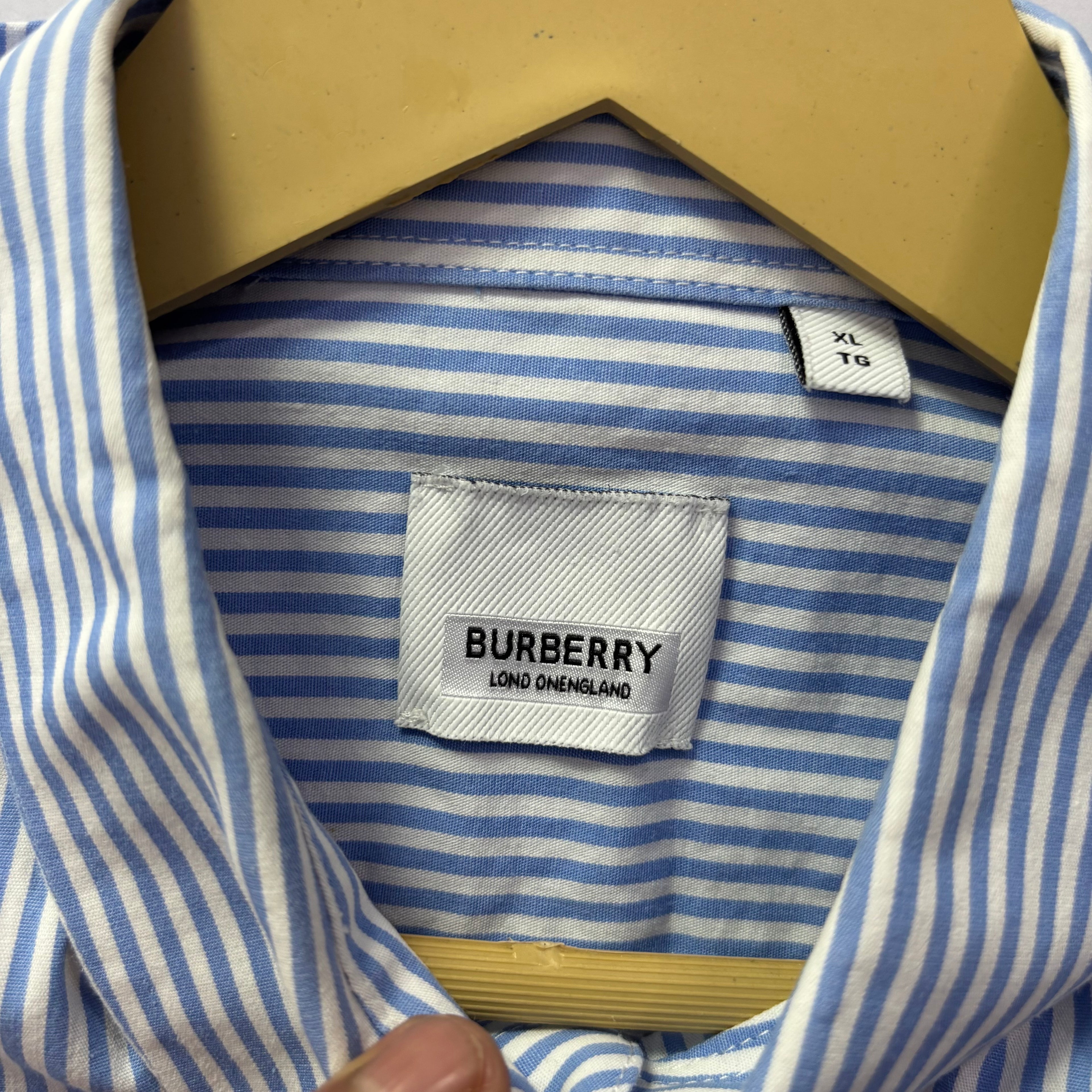 Burberry London England Embroidery Shirt