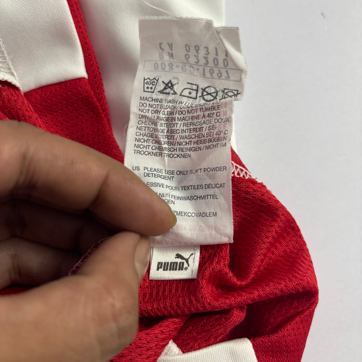 Vtg. Puma Nylon Long Sleeve Shirt