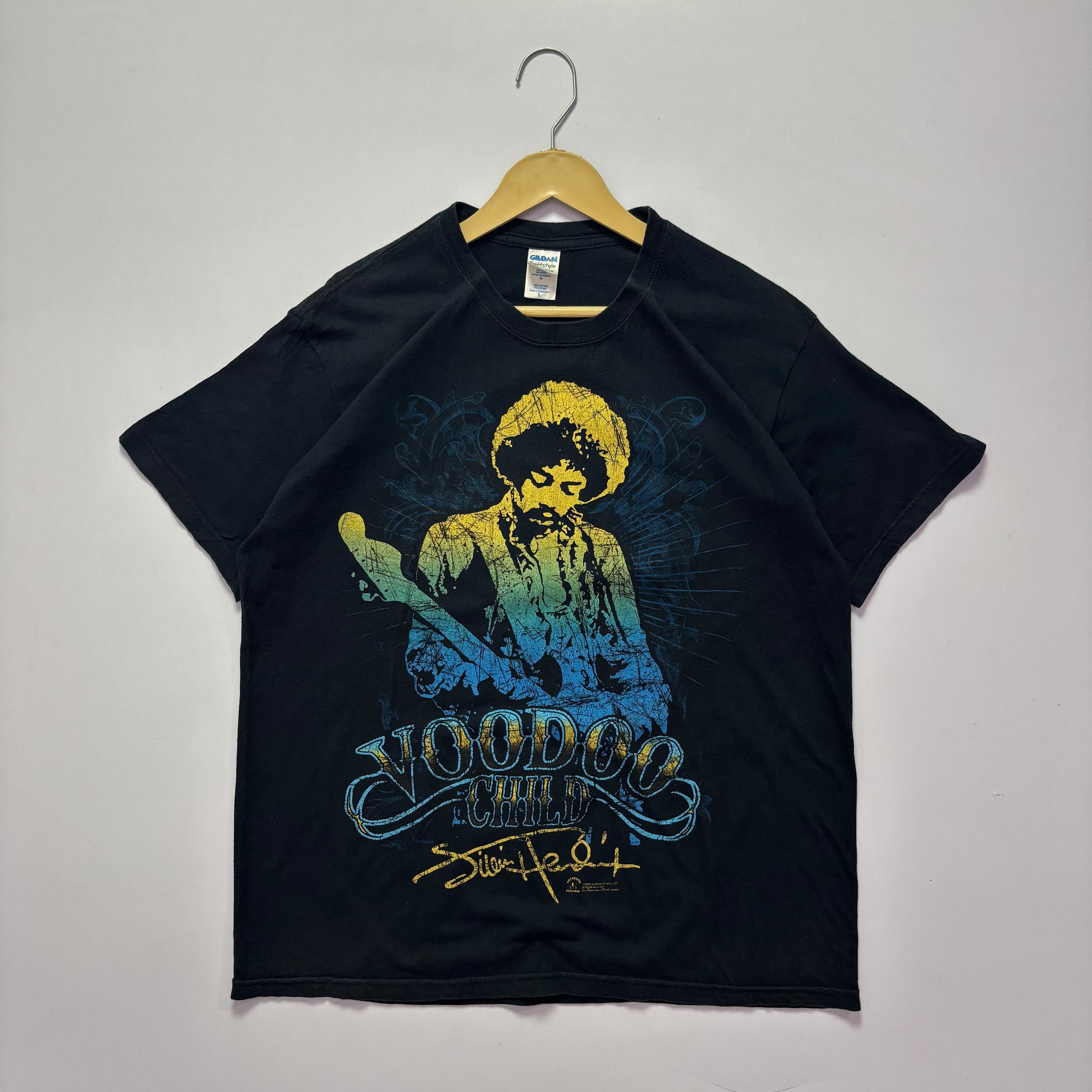 Jimi Hendrix Voodoo Child 2009 Tshirt