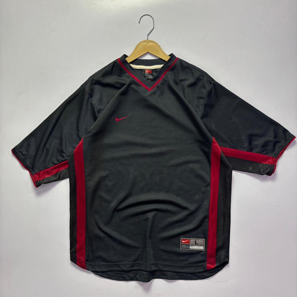 Vtg. Nike Side Swoosh Polyester T-Shirt