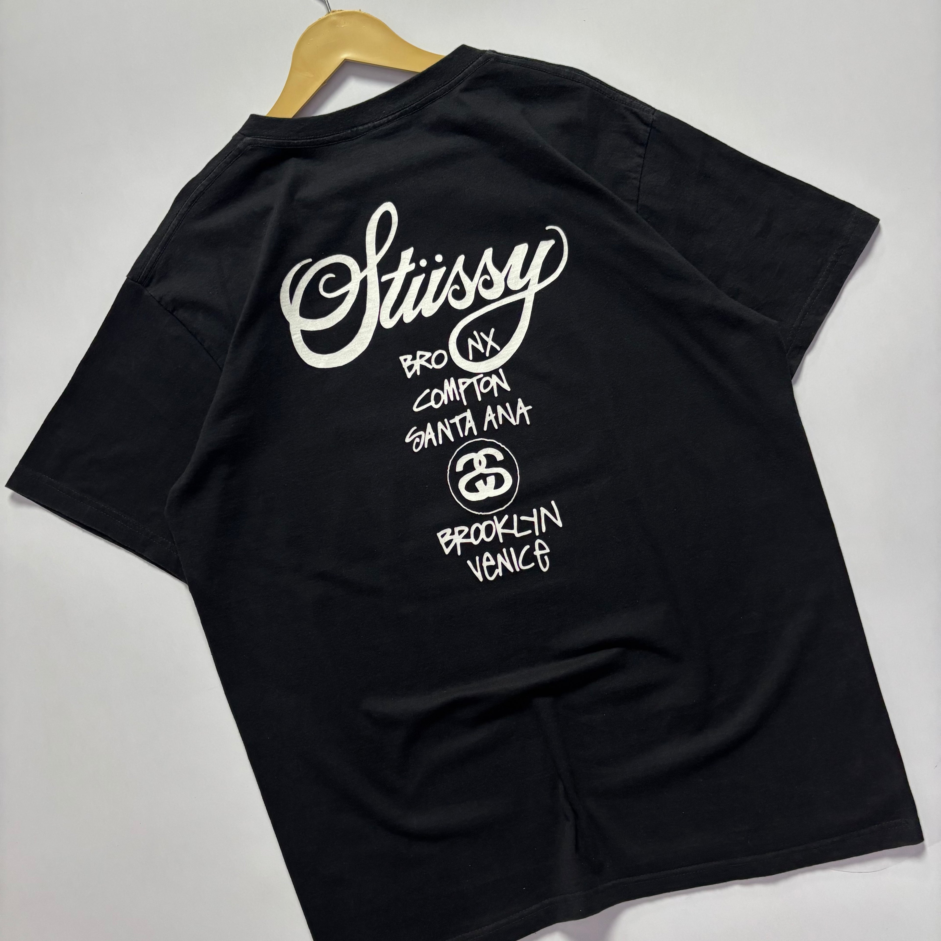 Stüssy World Tour Y2K T-Shirt