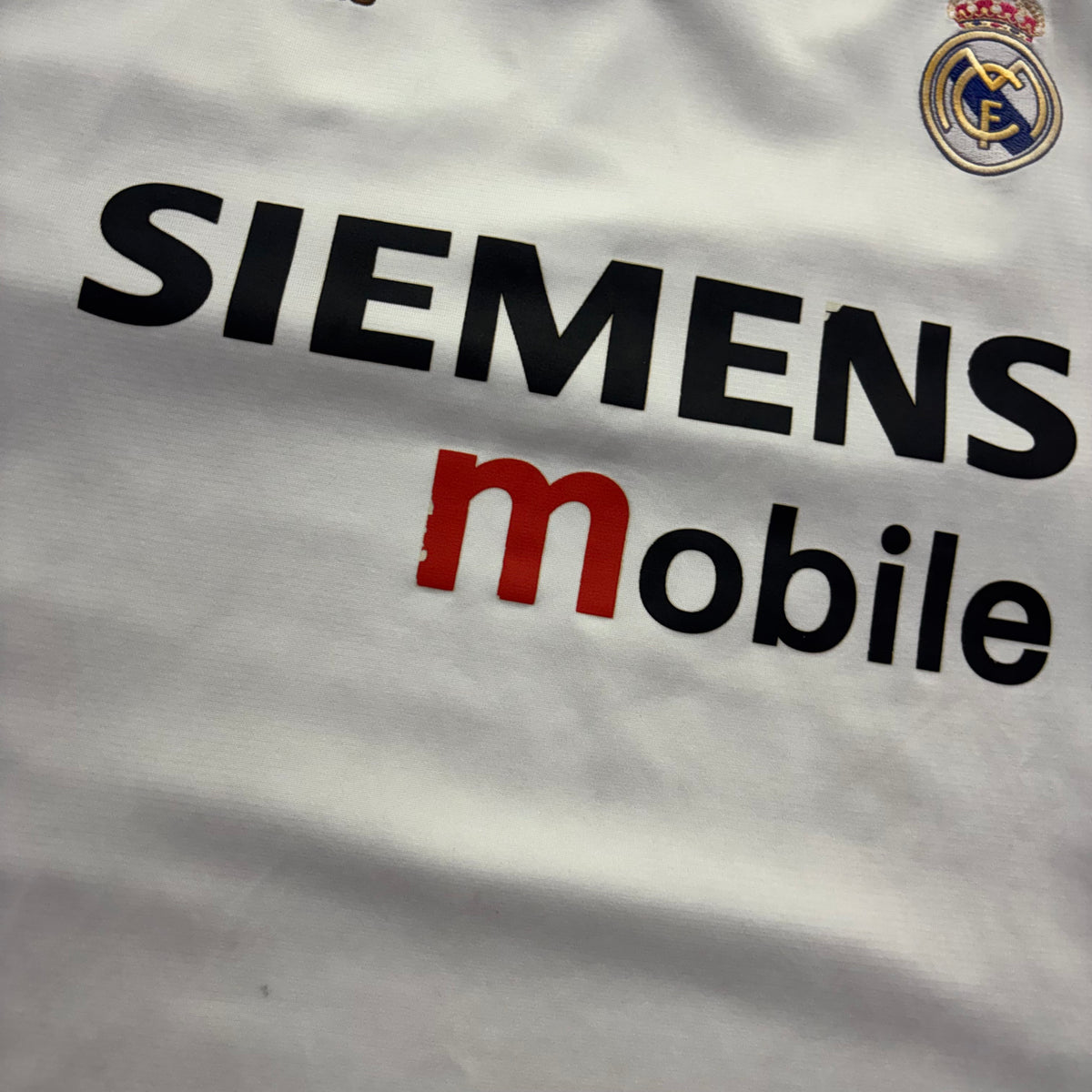 Real Madrid 2003 Home Jersey