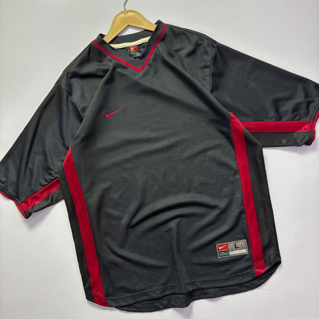 Vtg. Nike Side Swoosh Polyester T-Shirt